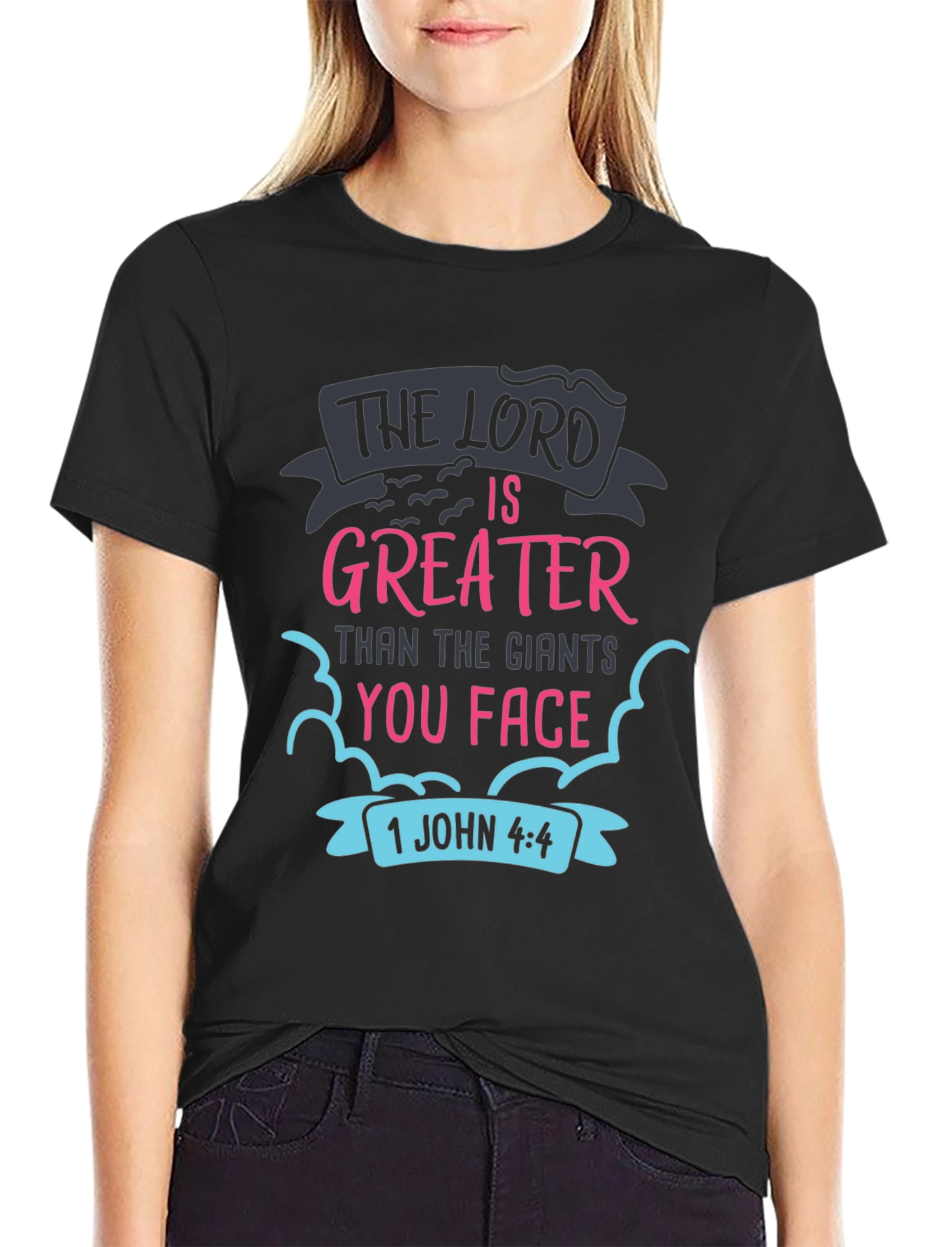 The Lord is Greater Christian T-Shirt