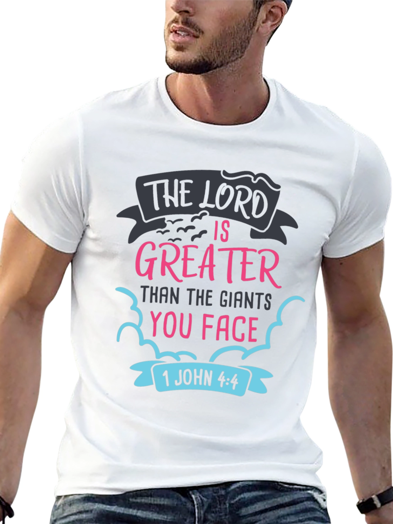 The Lord is Greater Christian T-Shirt