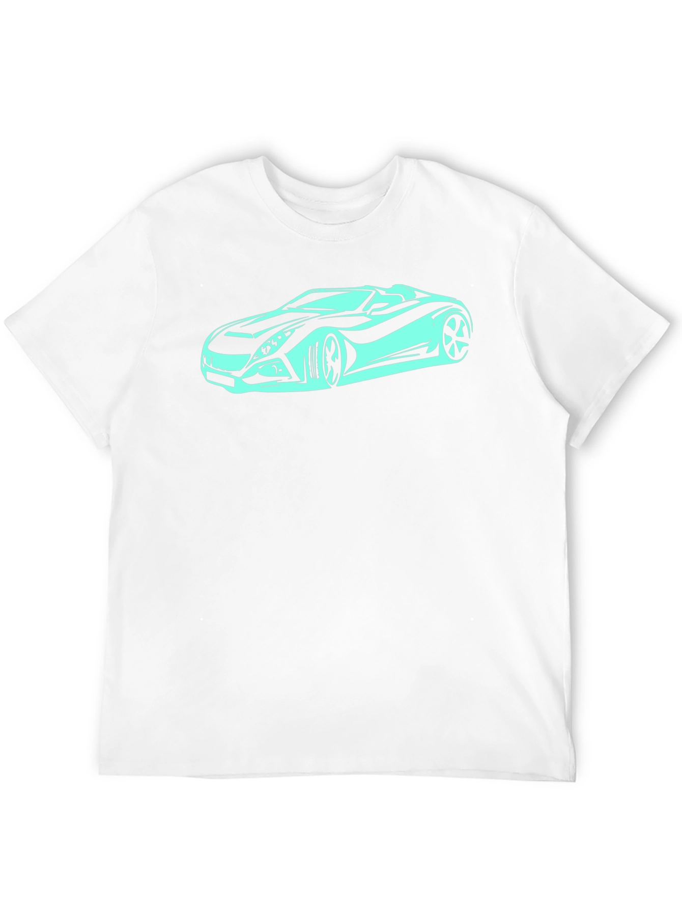 Cool Car Graphic Black T-Shirt - Stylish Automotive Tee