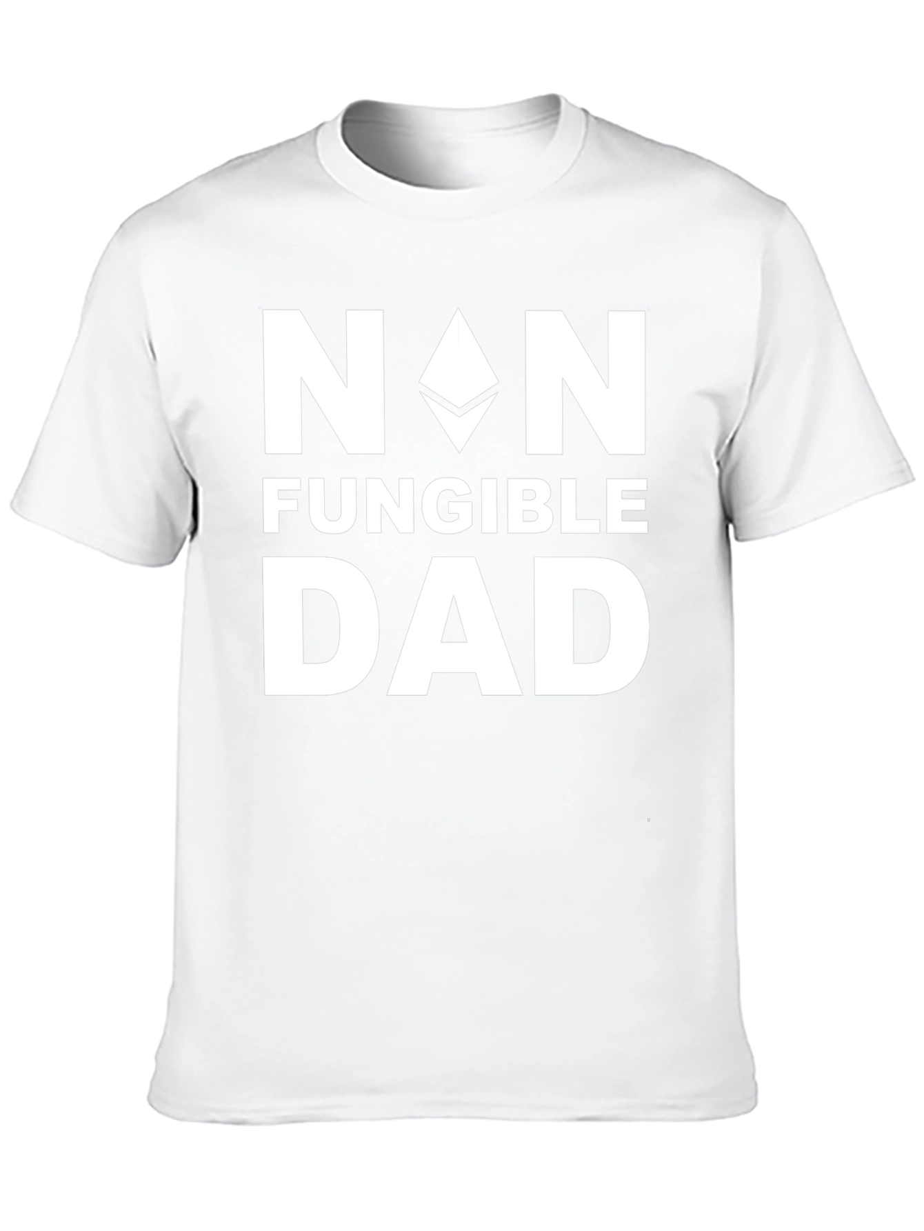 Non-Fungible Dad Black T-Shirt