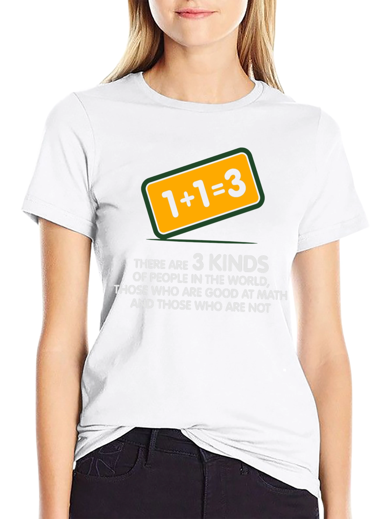 Math Humor T-Shirt: 1+1=3 Funny Tee