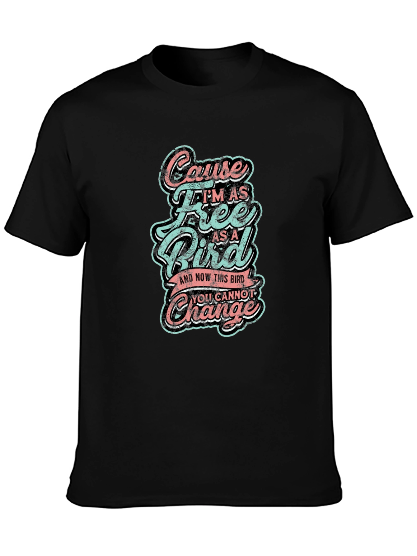 Free Bird Graphic T-Shirt - Unisex