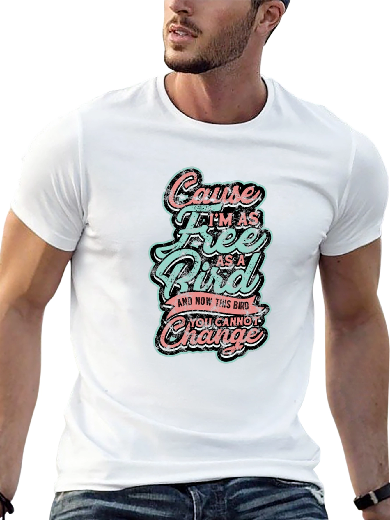 Free Bird Graphic T-Shirt - Unisex