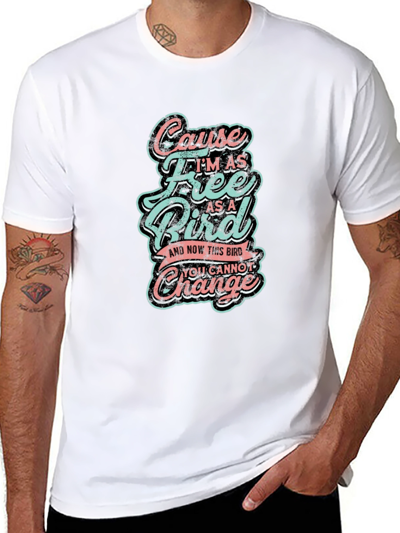 Free Bird Graphic T-Shirt - Unisex