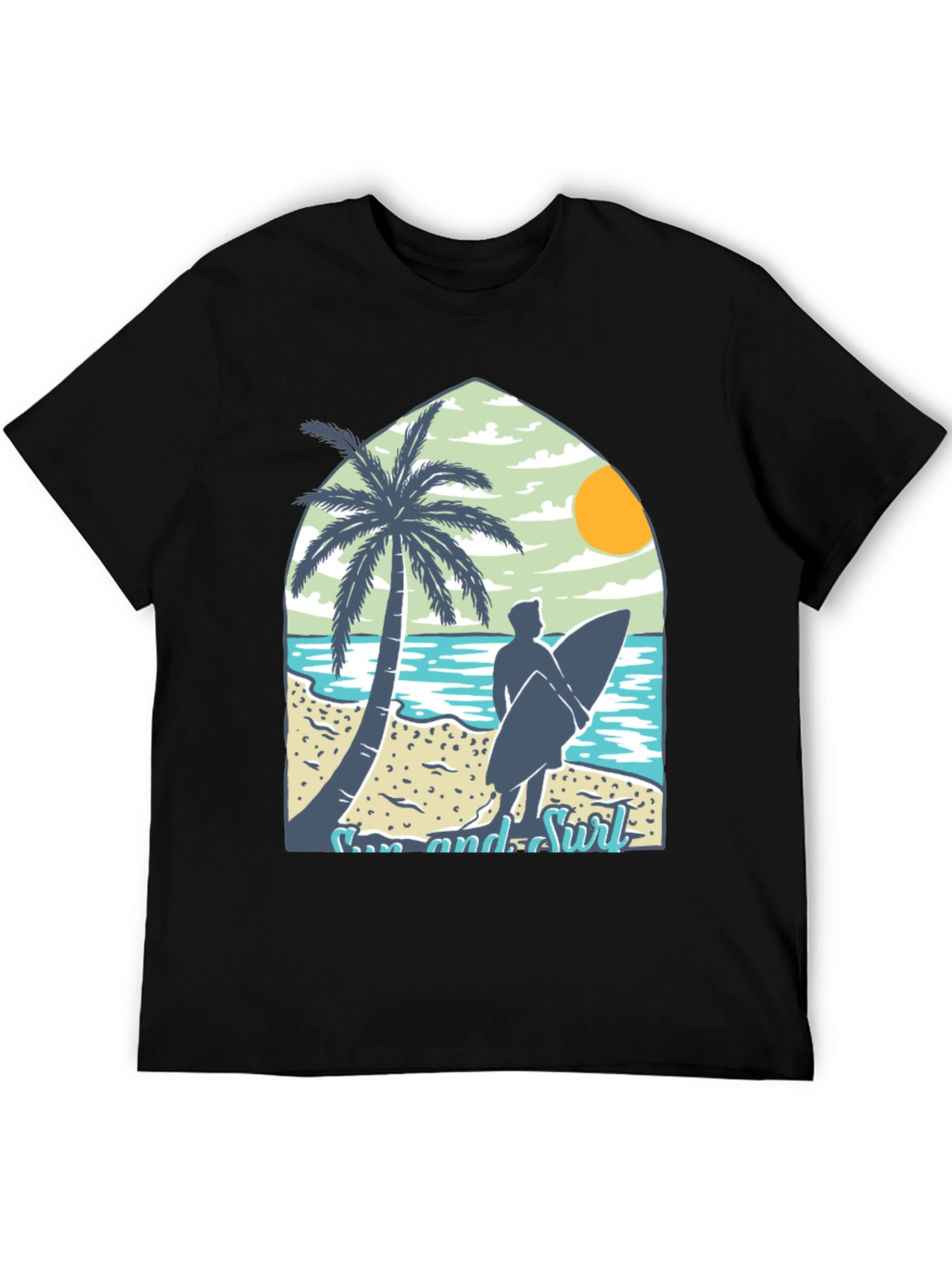 Surfs Up Graphic Tee - Island Vibes