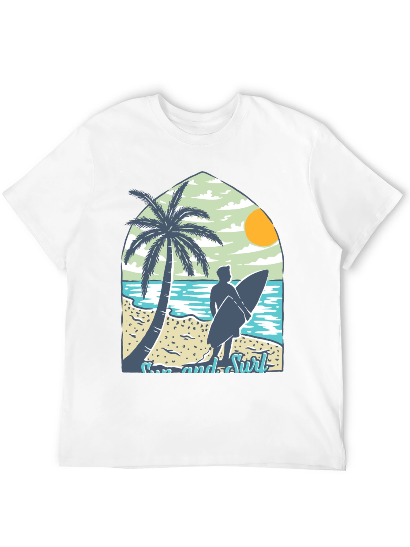 Surfs Up Graphic Tee - Island Vibes