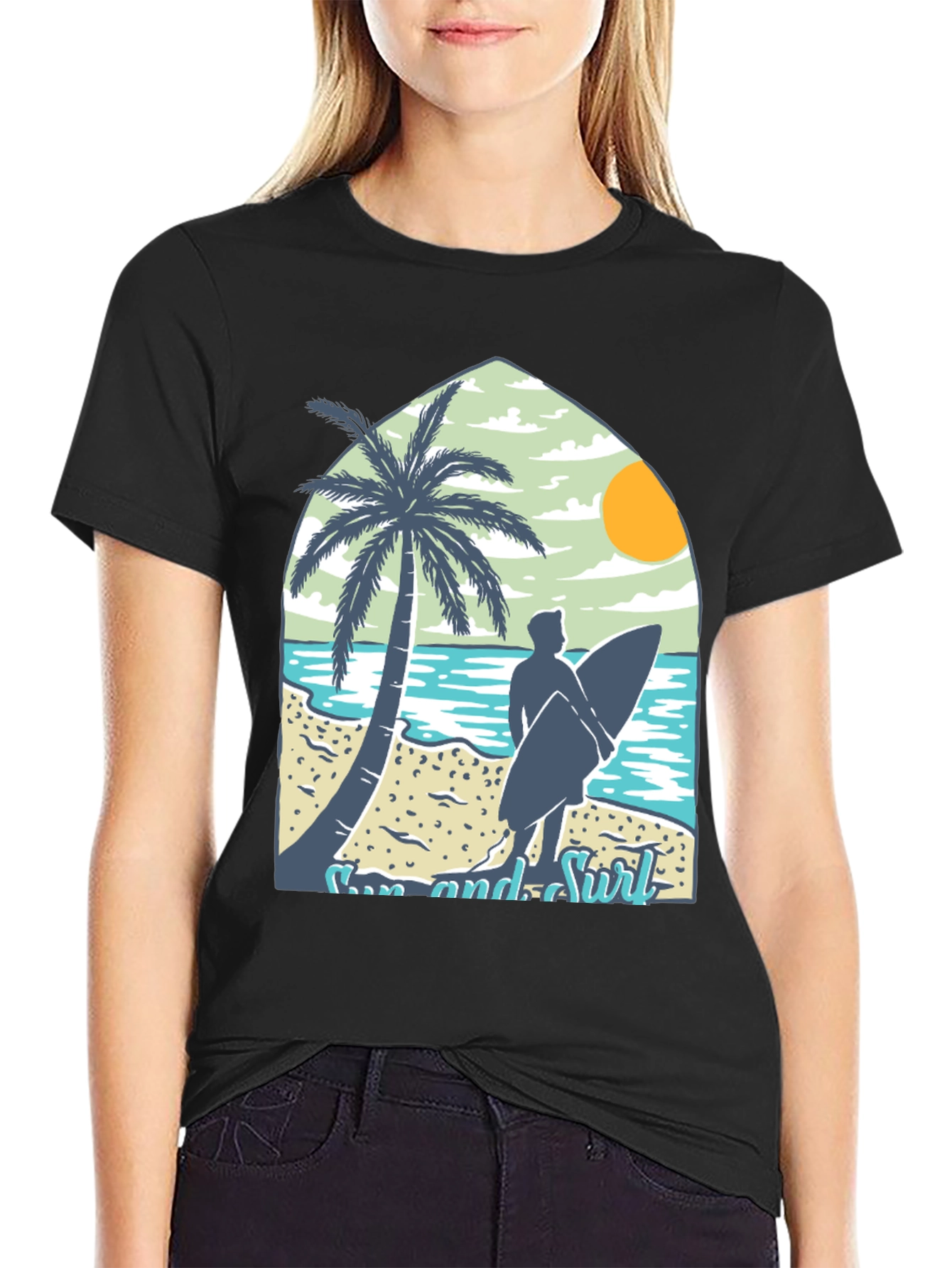 Surfs Up Graphic Tee - Island Vibes