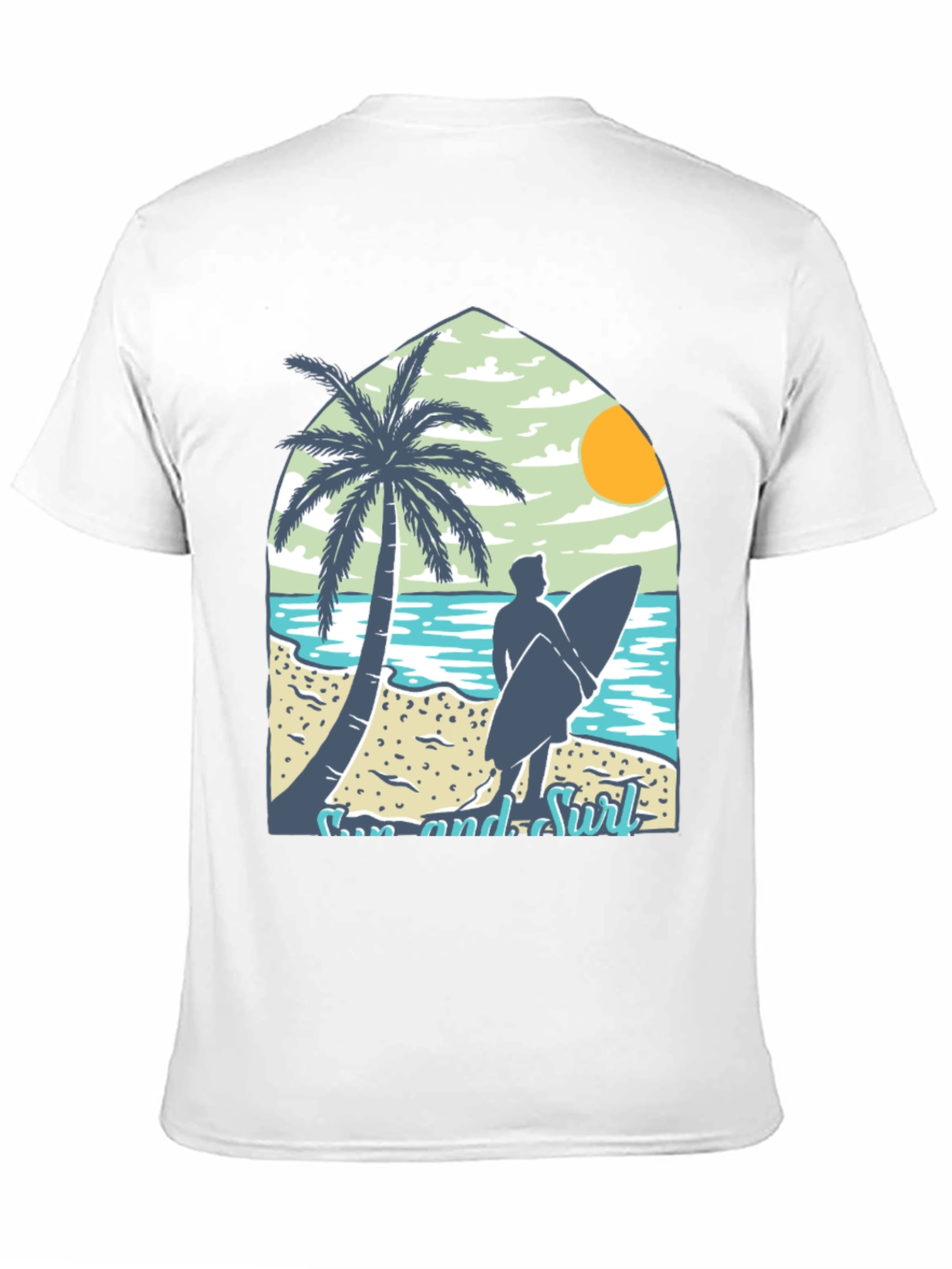 Surfs Up Graphic Tee - Island Vibes