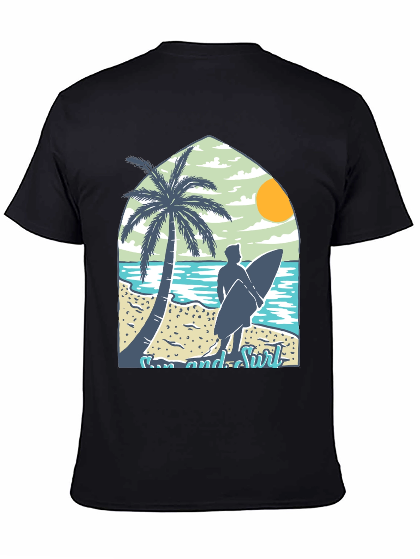 Surfs Up Graphic Tee - Island Vibes