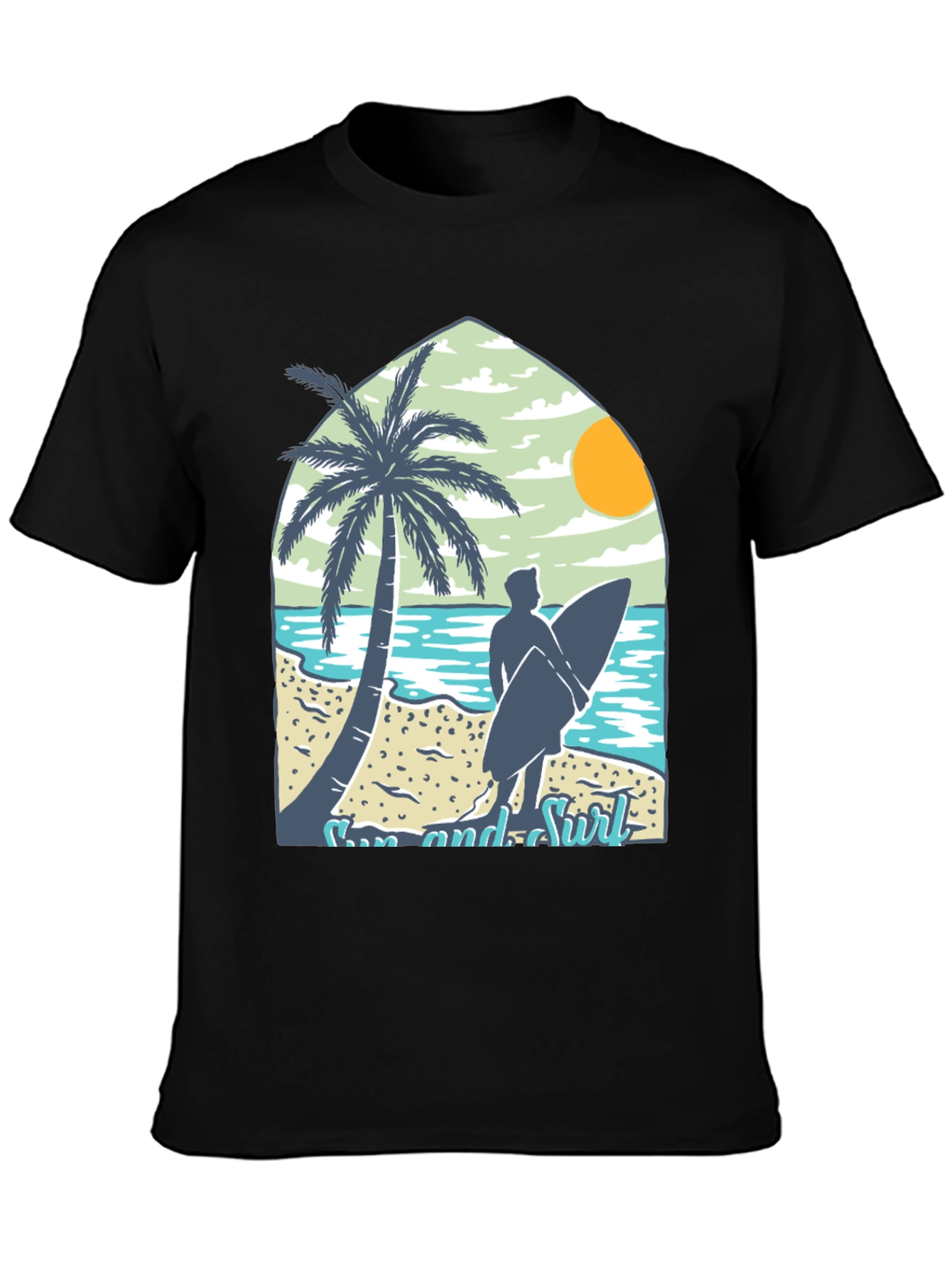 Surfs Up Graphic Tee - Island Vibes