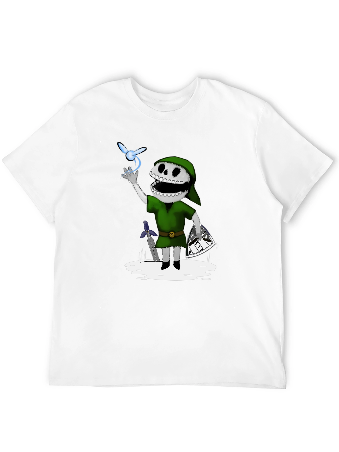 Link Skull Kid T-Shirt - Zelda Inspired Graphic Tee