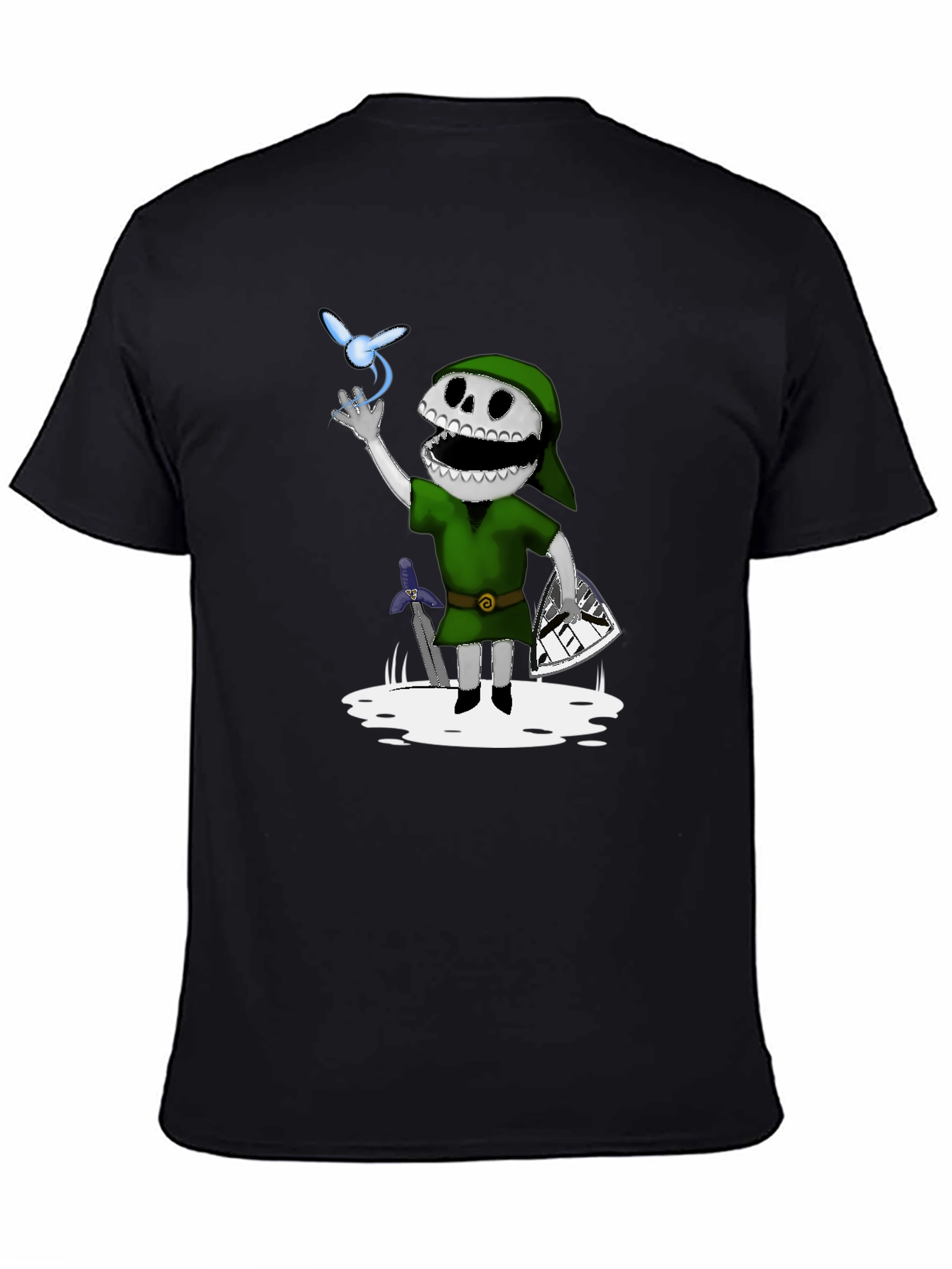 Link Skull Kid T-Shirt - Zelda Inspired Graphic Tee
