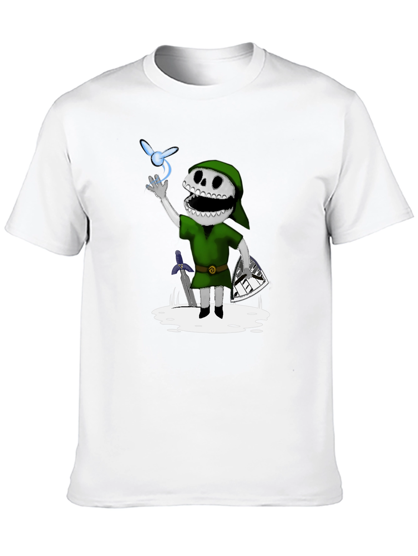 Link Skull Kid T-Shirt - Zelda Inspired Graphic Tee