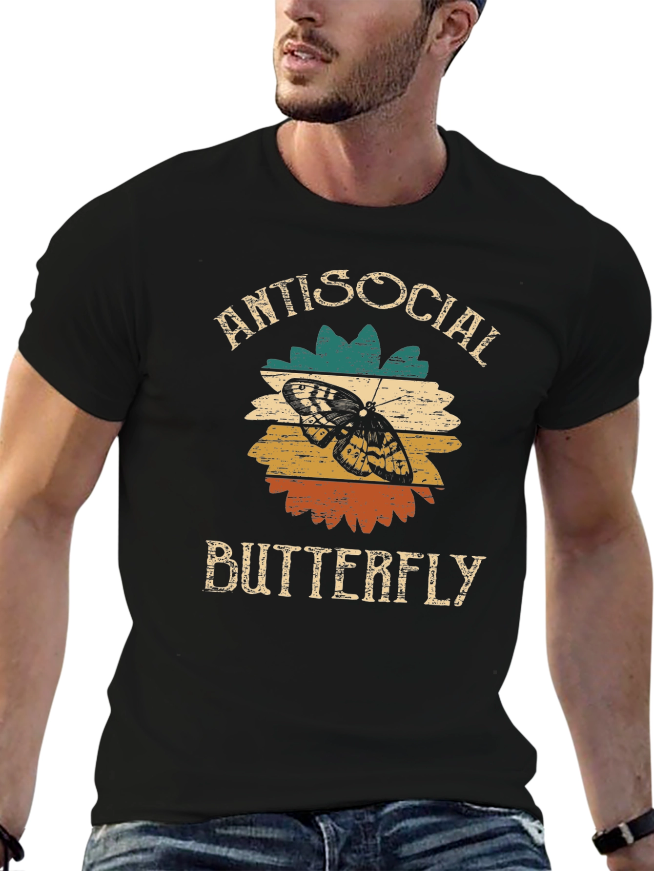 Antisocial Butterfly Graphic Tee