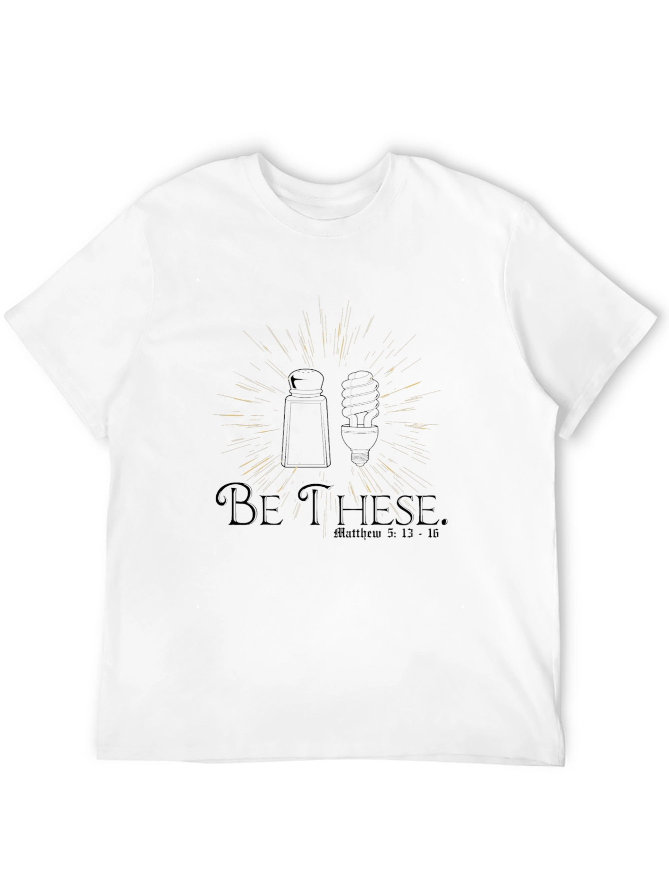 Be These Salt & Light Mens T-Shirt