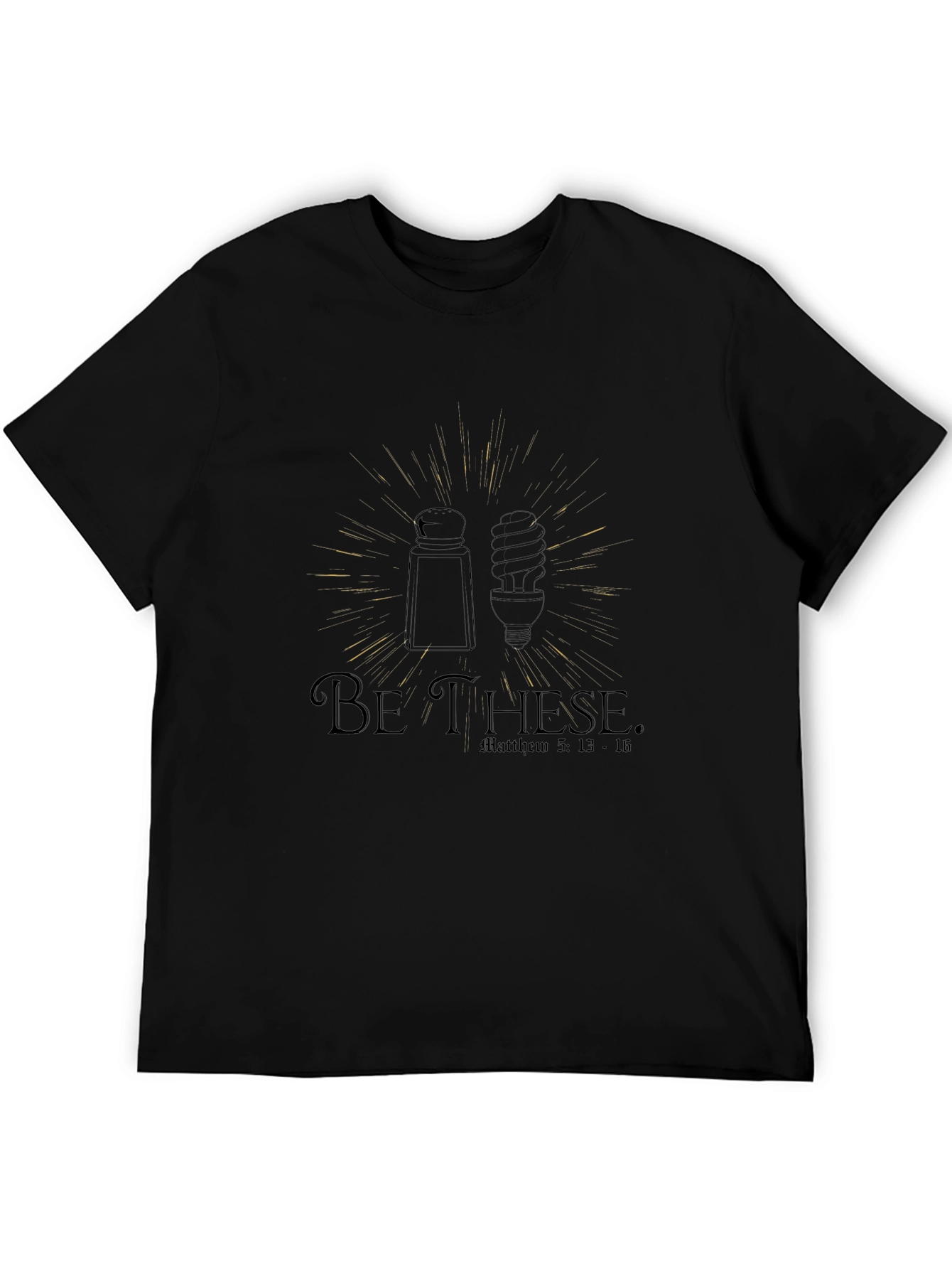 Be These Salt & Light Mens T-Shirt