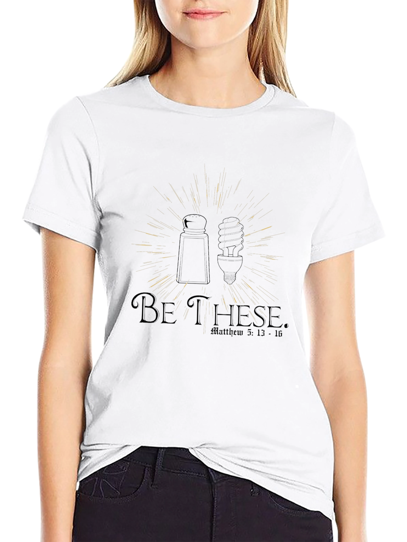 Be These Salt & Light Mens T-Shirt