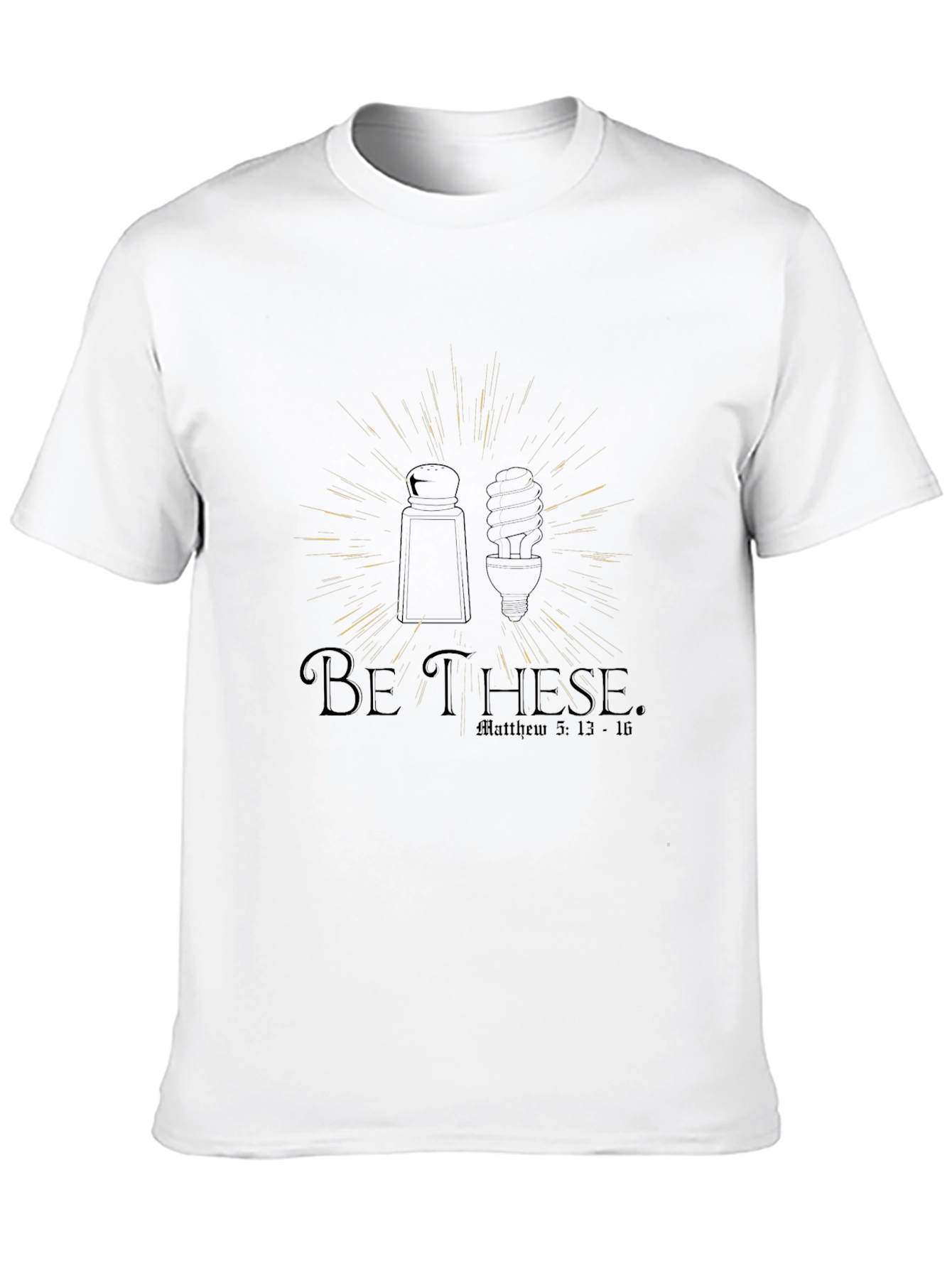 Be These Salt & Light Mens T-Shirt