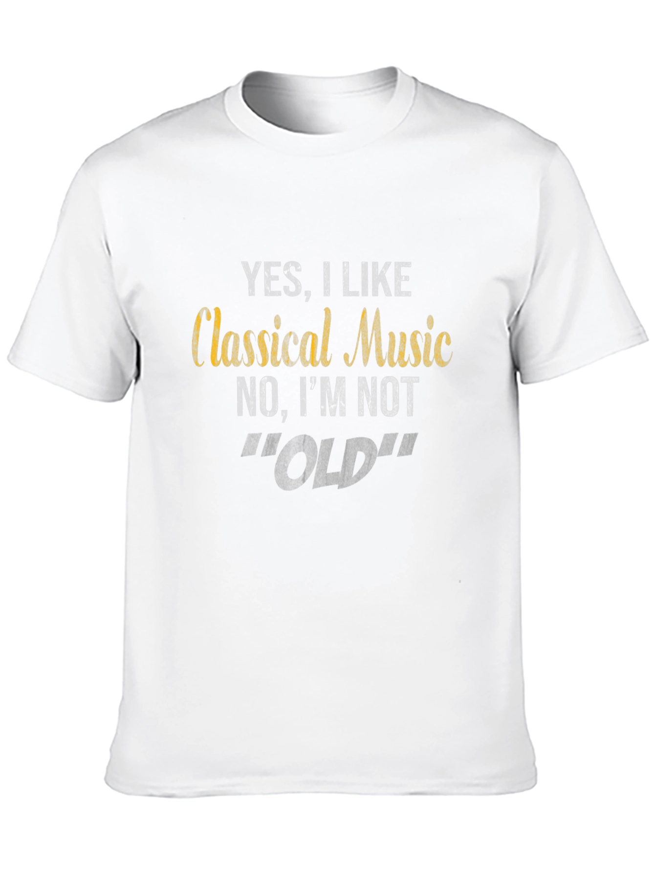 Classical Music Lover T-Shirt: Yes I Like Classical Music