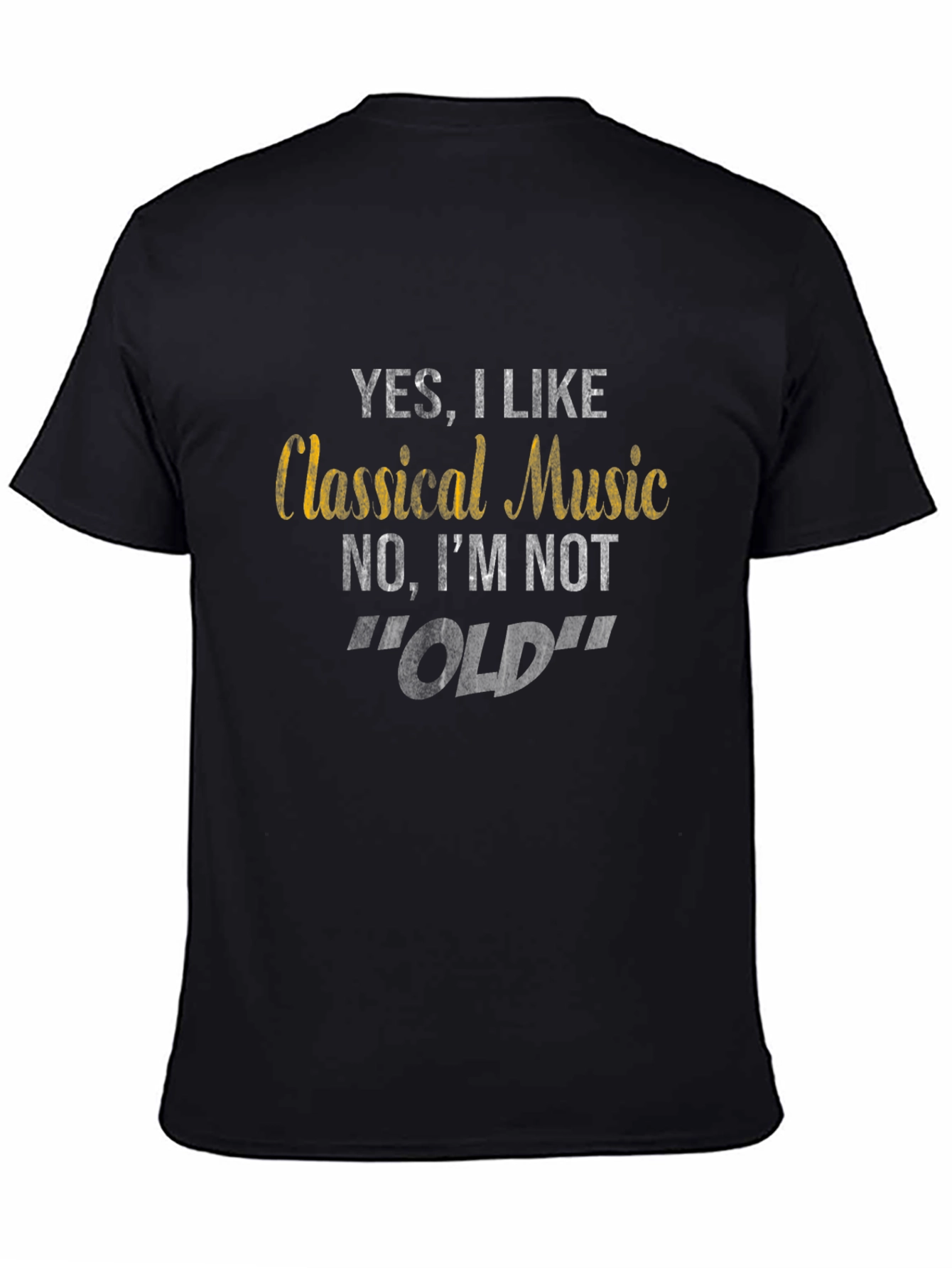 Classical Music Lover T-Shirt: Yes I Like Classical Music