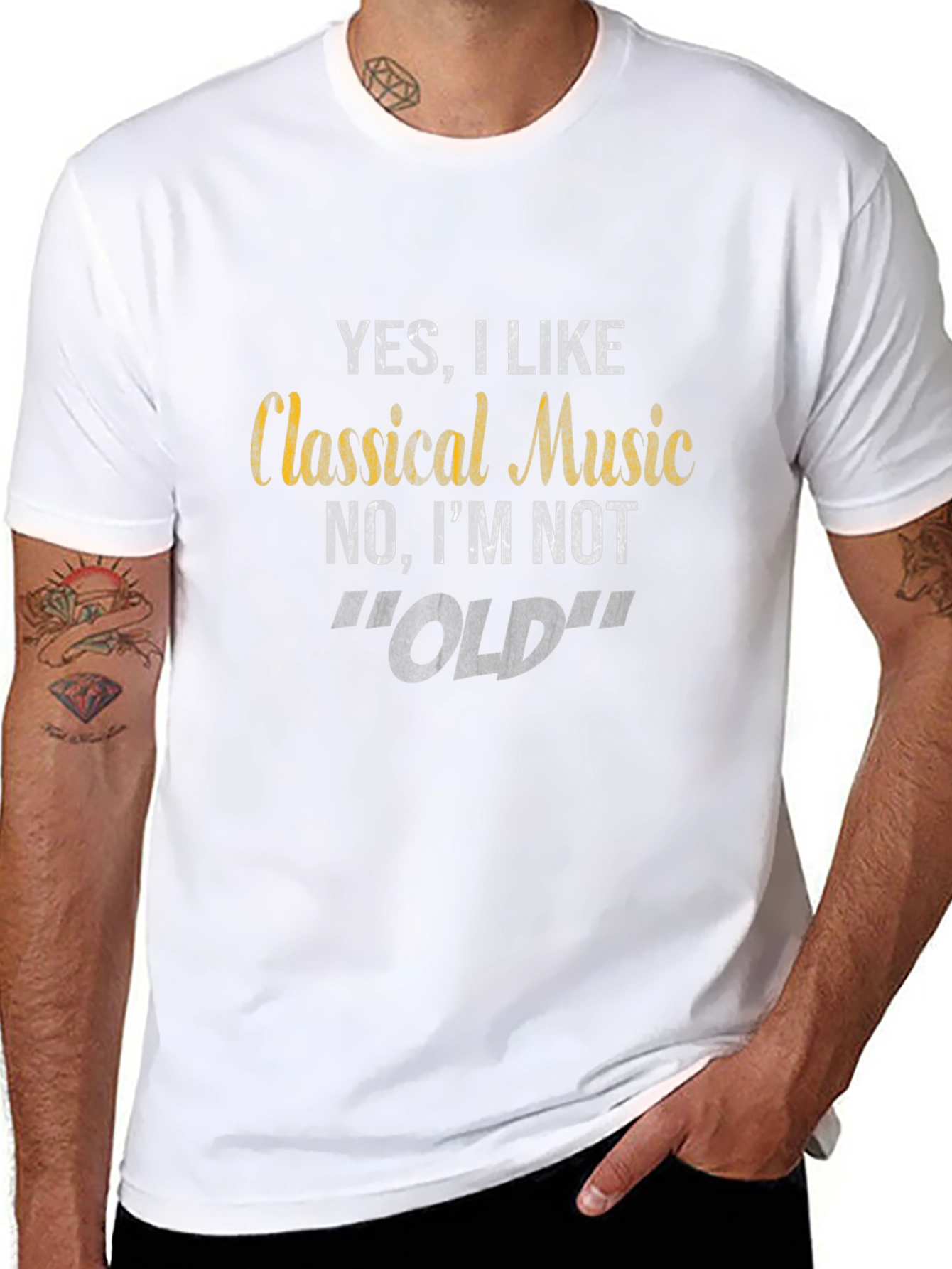 Classical Music Lover T-Shirt: Yes I Like Classical Music