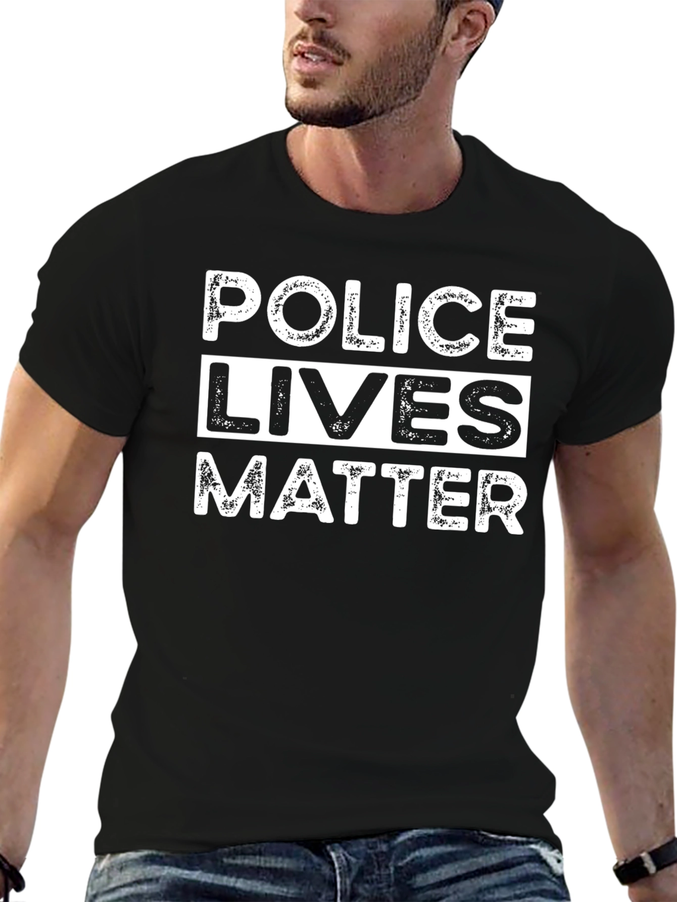Police Lives Matter Graphic T-Shirt
