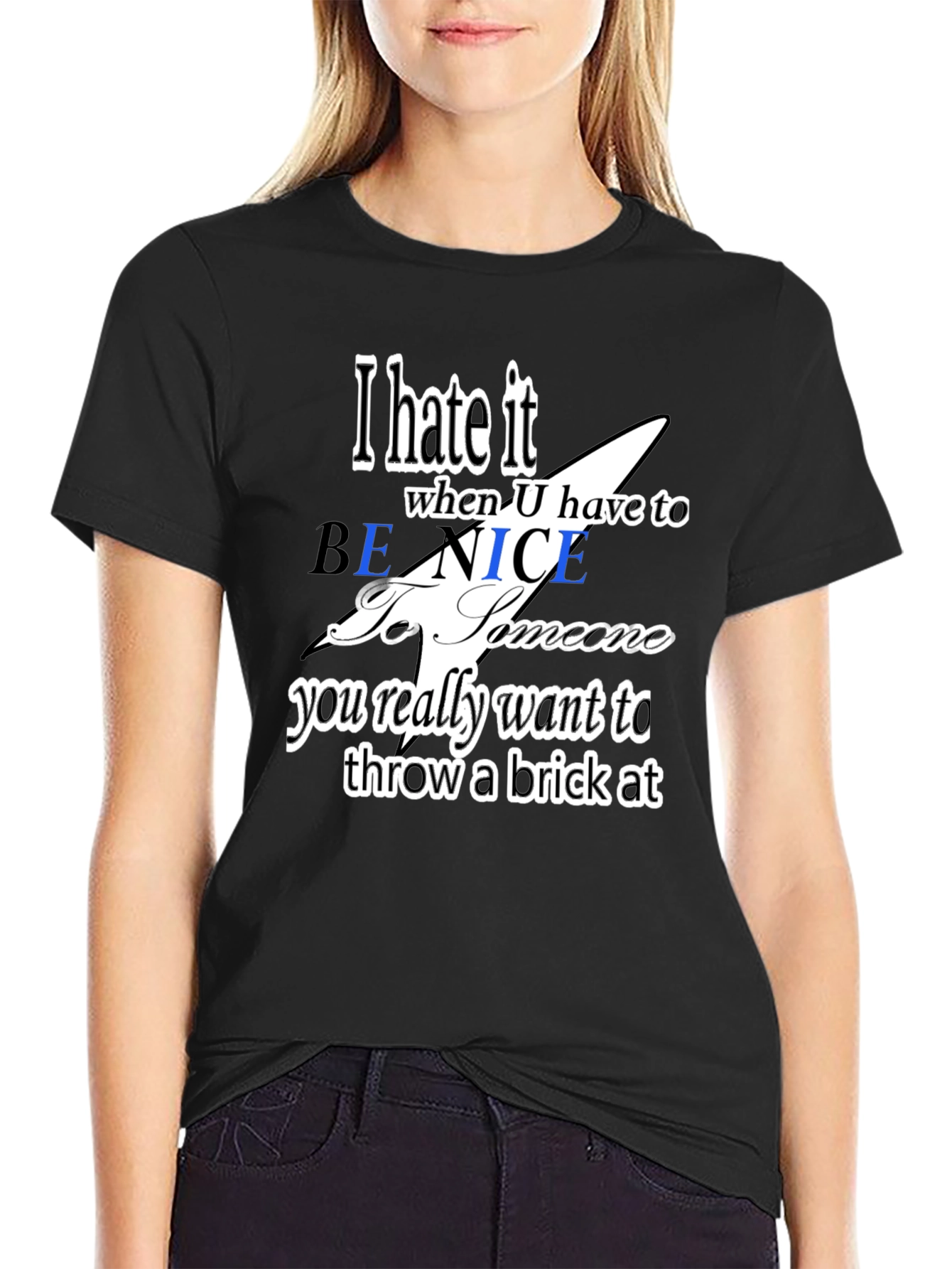 I Hate It Funny Graphic Tee