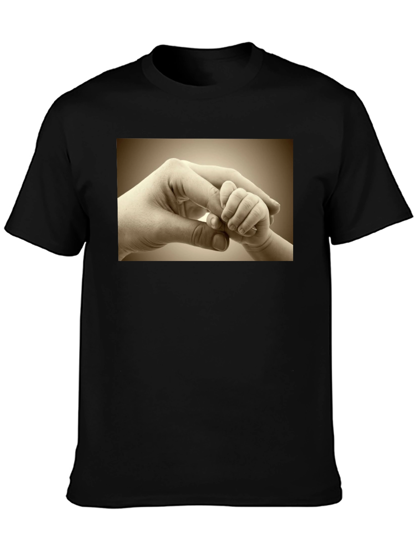 Touching Hands Graphic T-Shirt