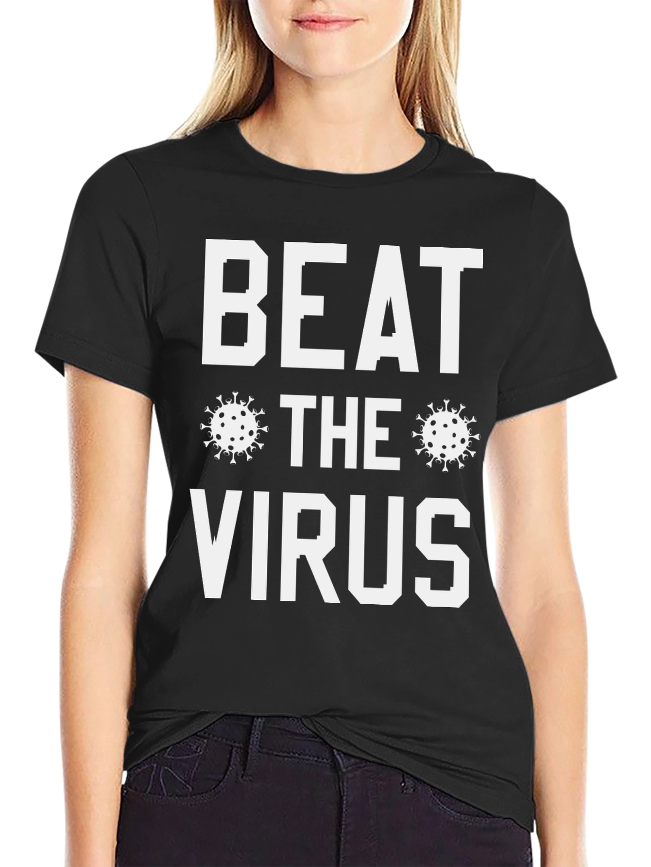 Beat The Virus T-Shirt - Pandemic Awareness