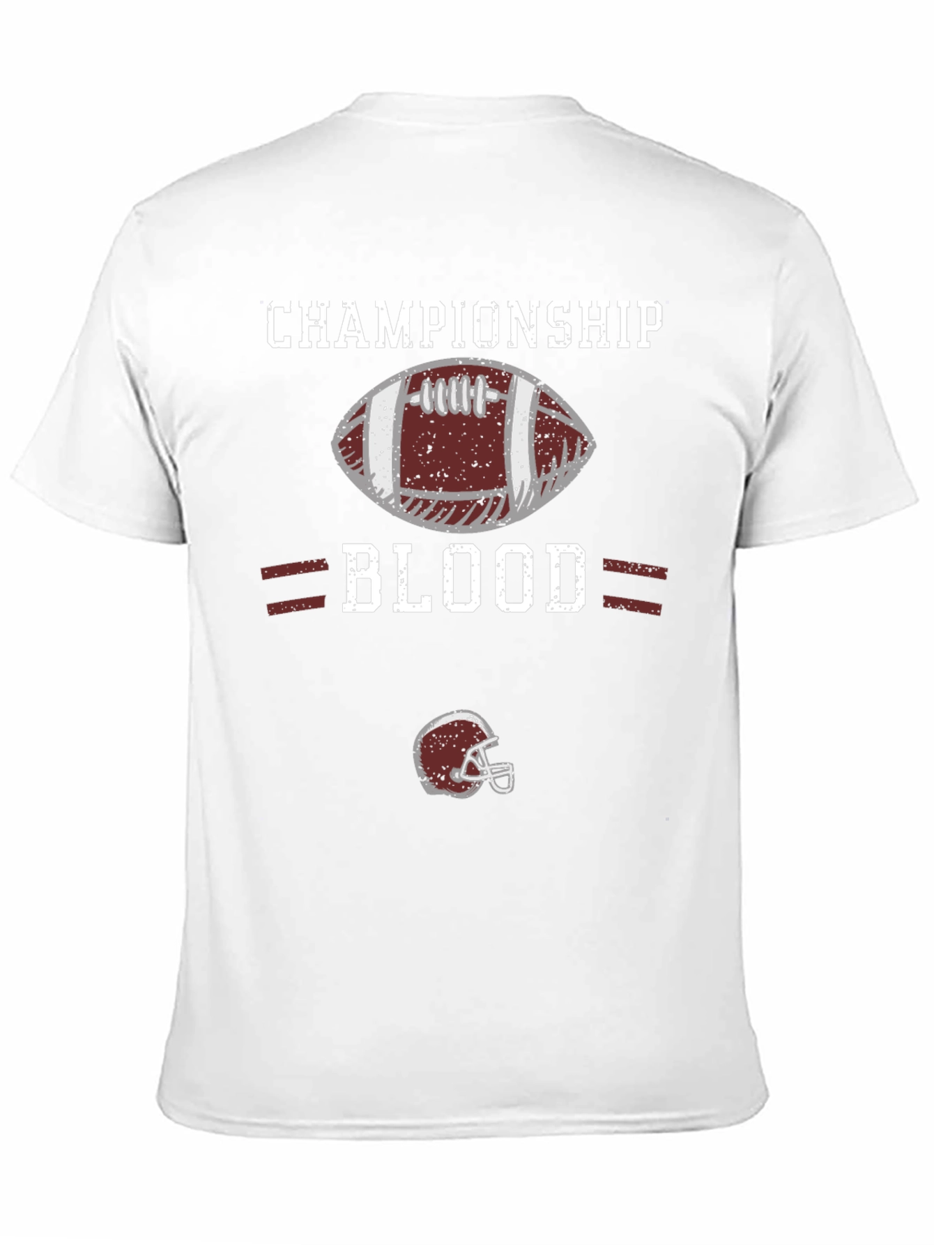 Championship Blood Football Graphic Tee