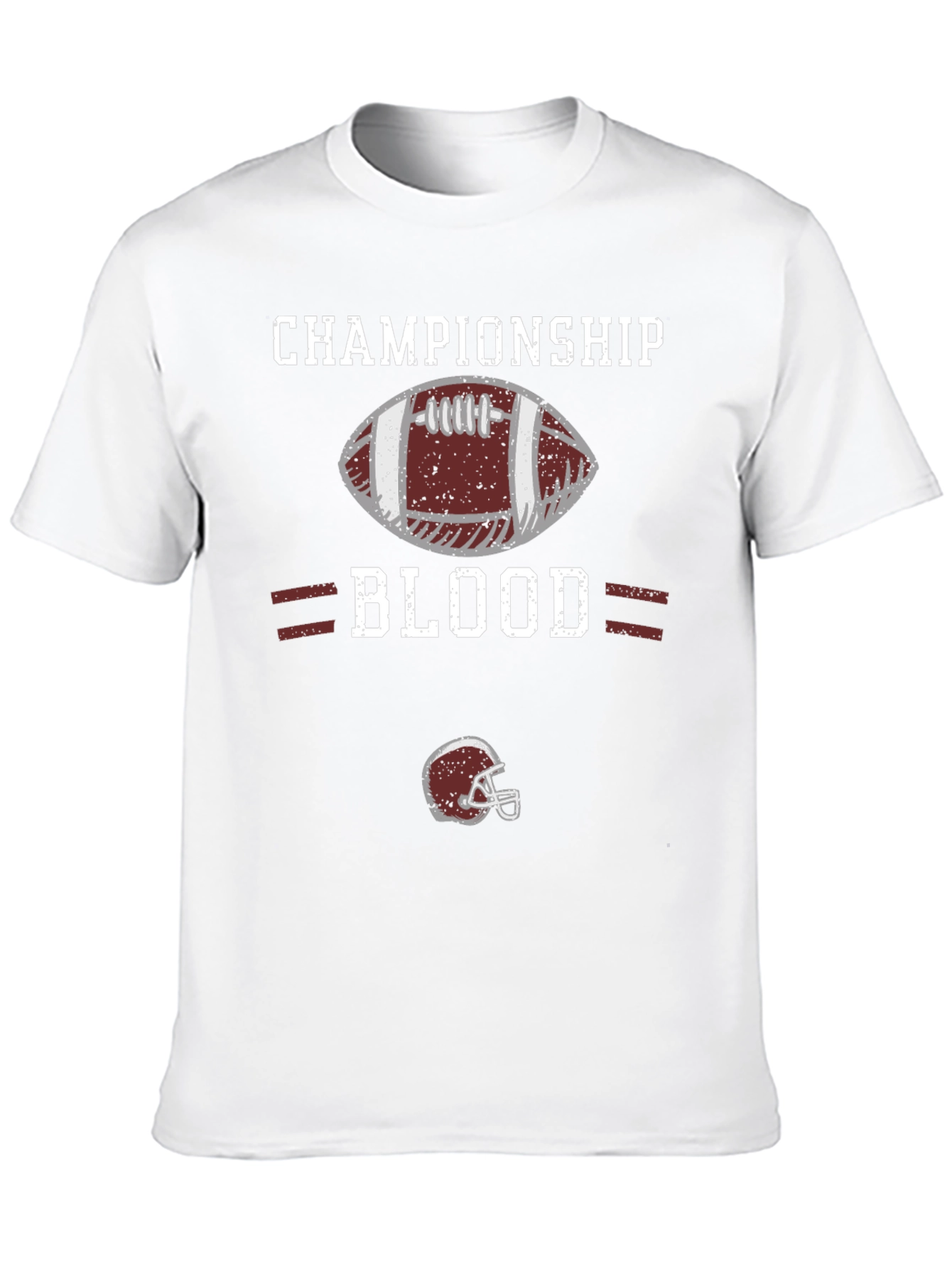 Championship Blood Football Graphic Tee