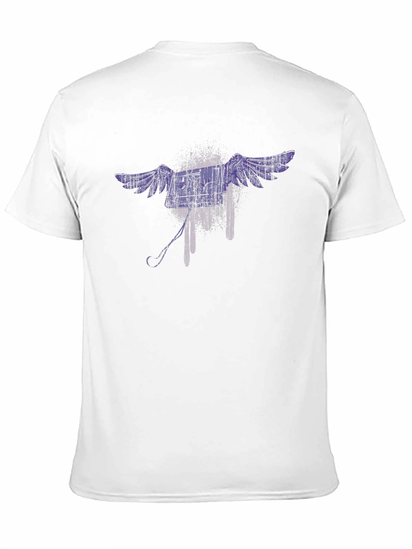 Urban Angel Graphic Tee - Mens Black T-Shirt