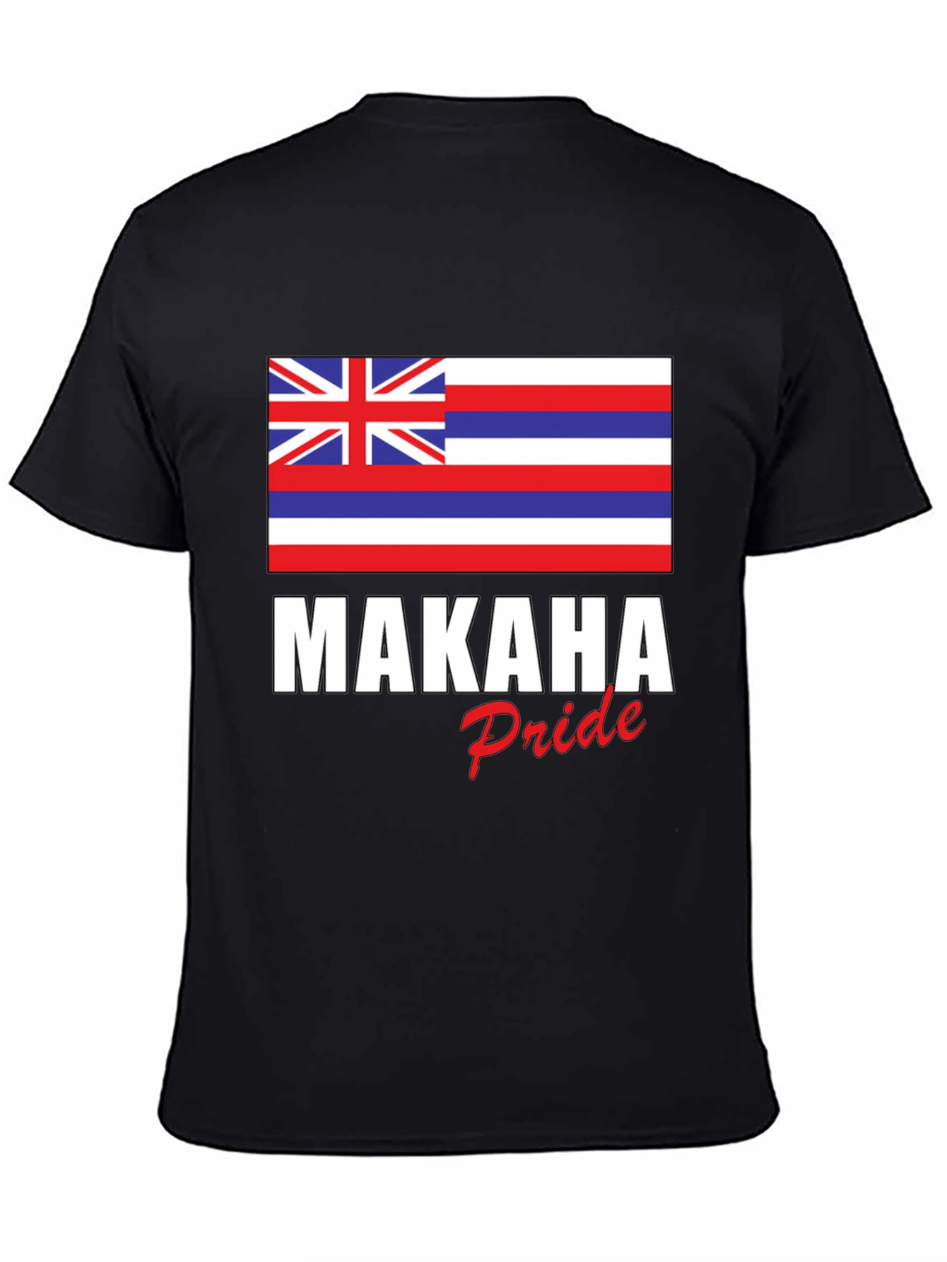 Makaha Pride T-Shirt - Hawaiian Flag Graphic Tee