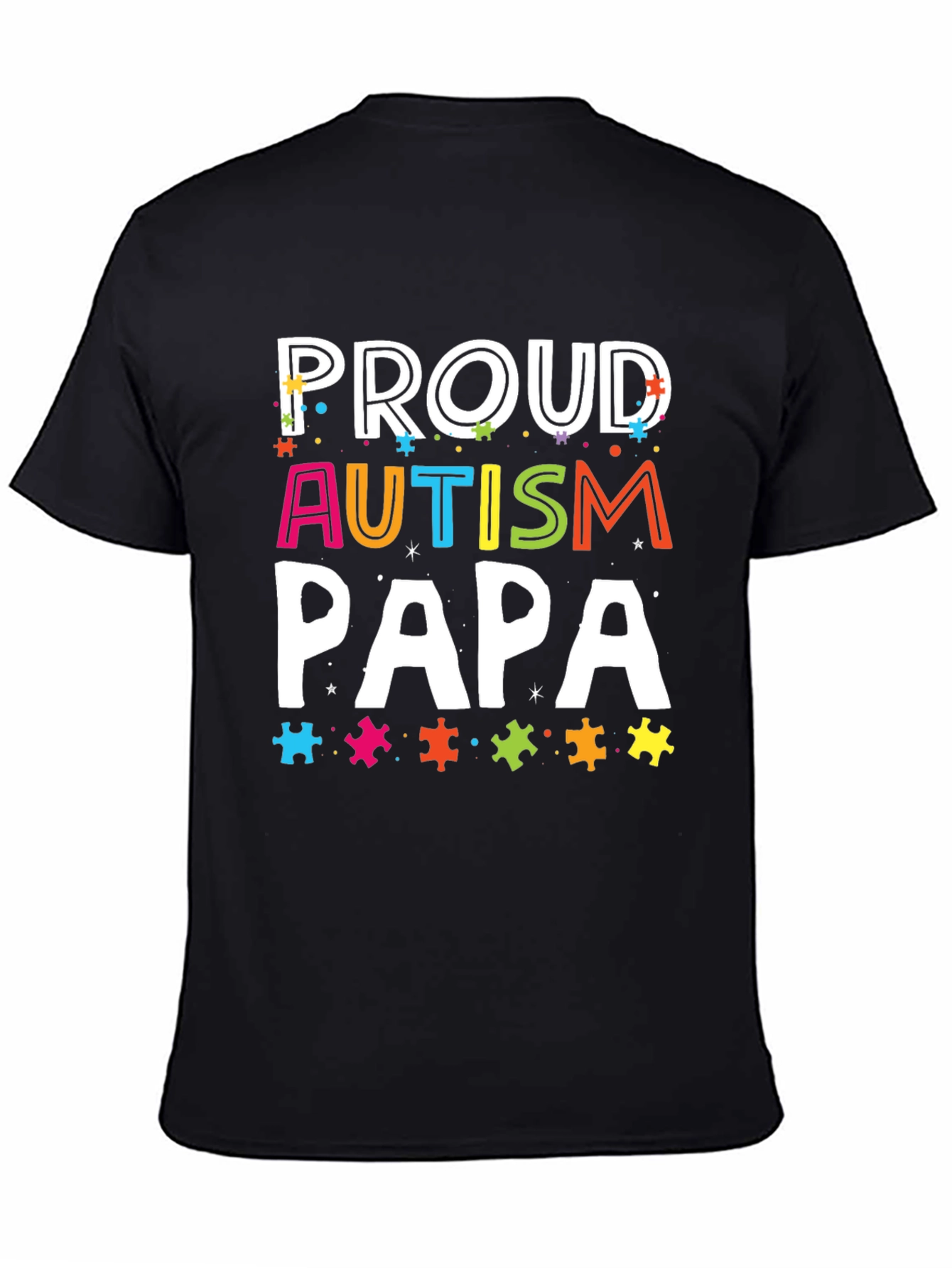 Proud Autism Papa T-Shirt