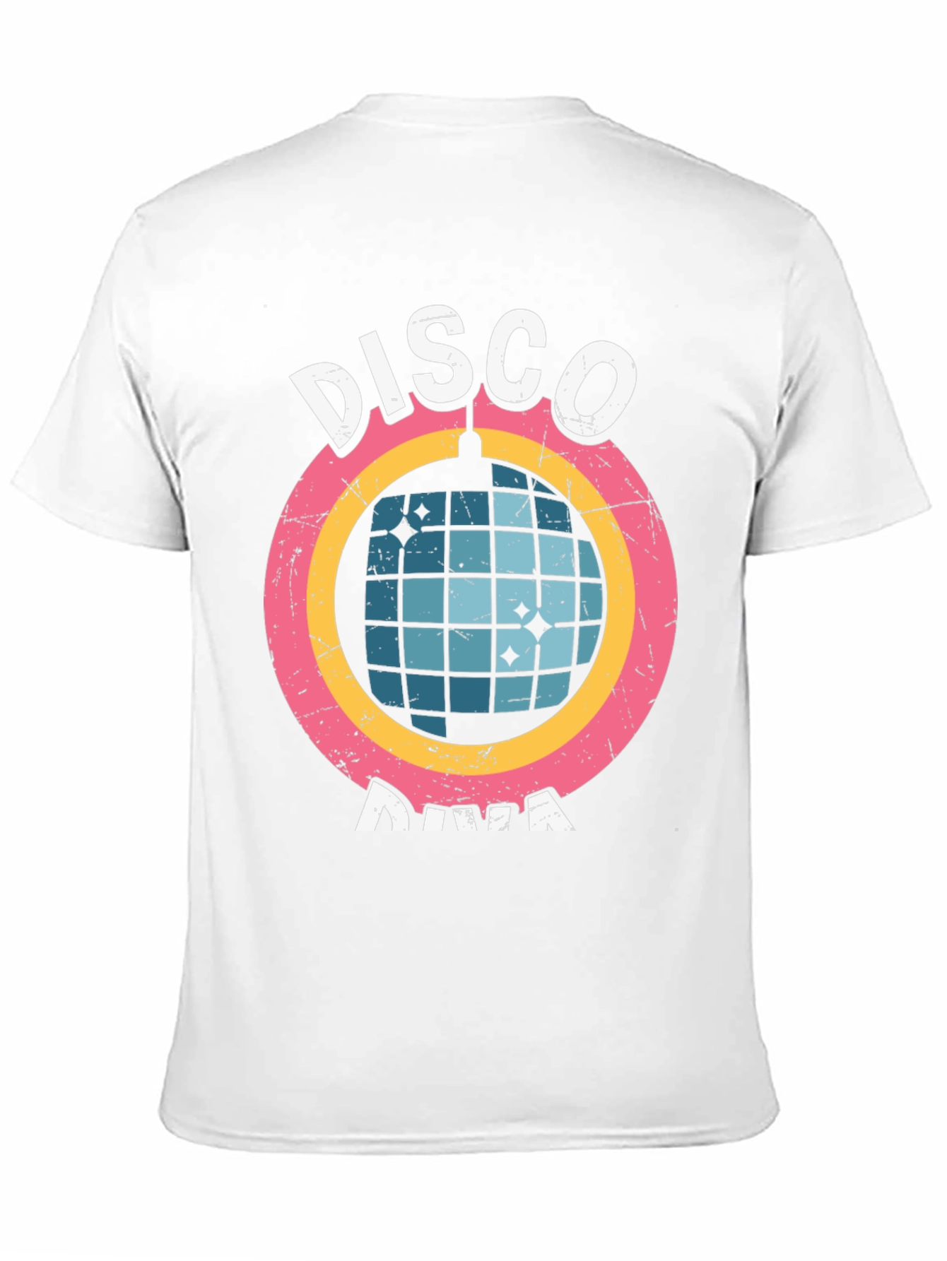 Disco Diva Graphic Tee - Retro Party Shirt