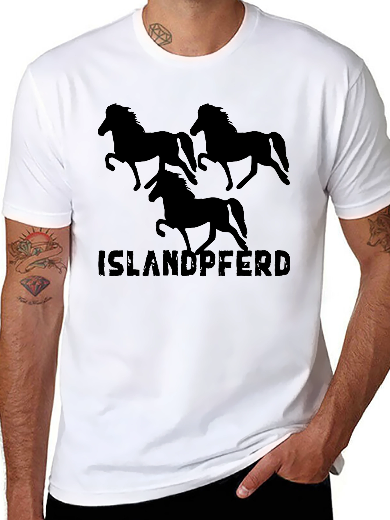 Icelandic Horse T-Shirt - Islandpferd Design