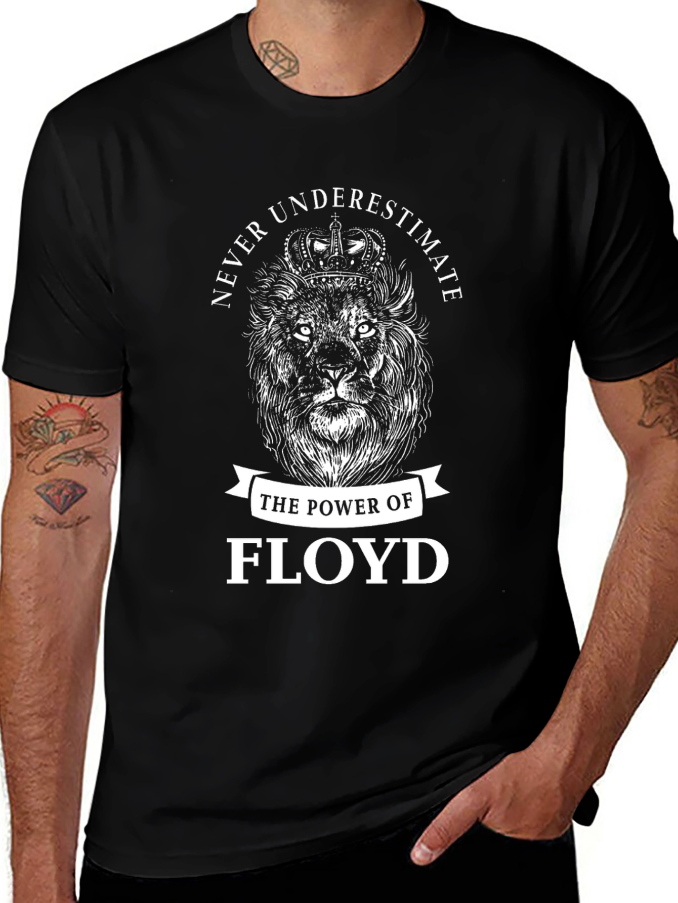 Never Underestimate Floyd Graphic T-Shirt