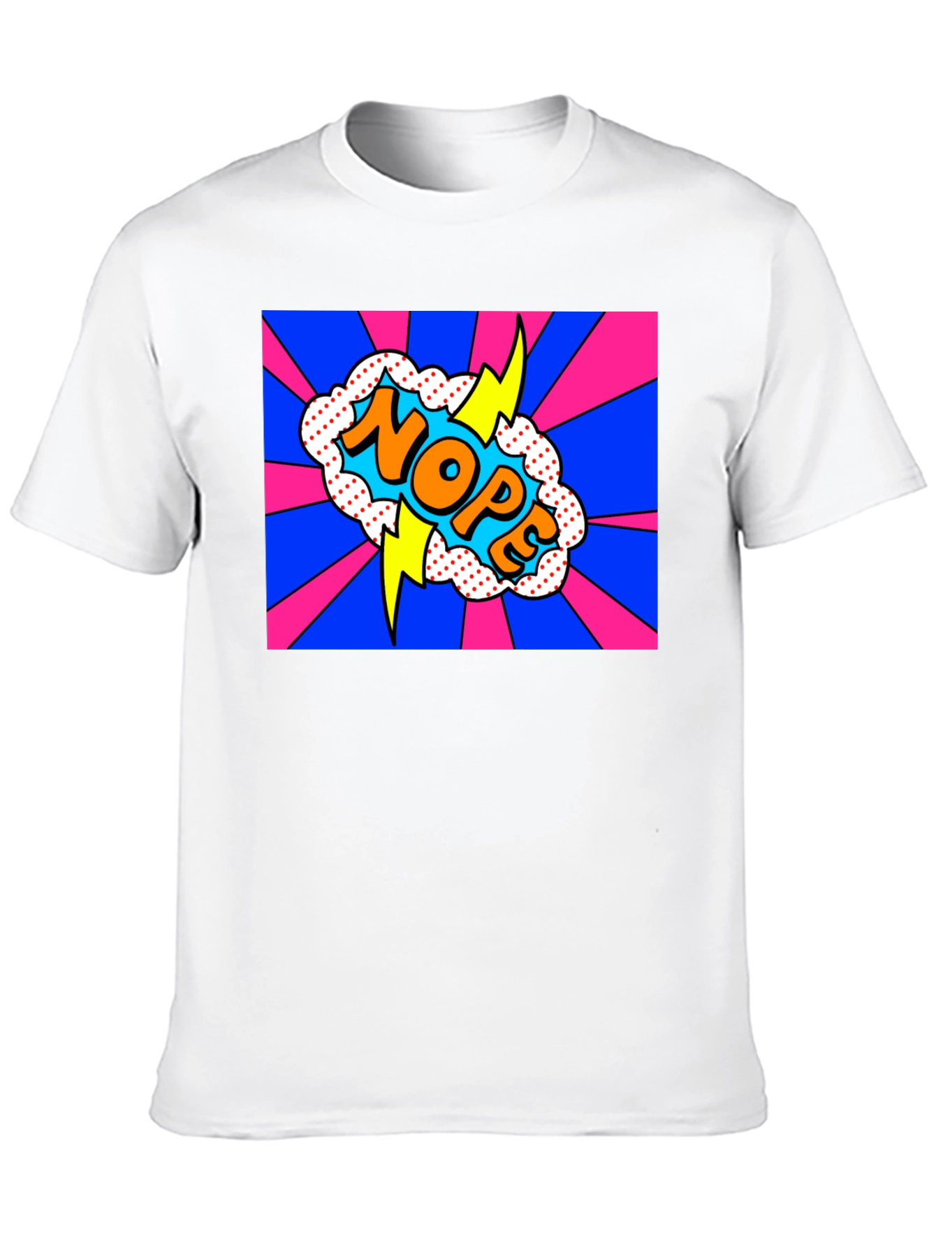 NOPE Pop Art Graphic Tee - Bold & Fun!