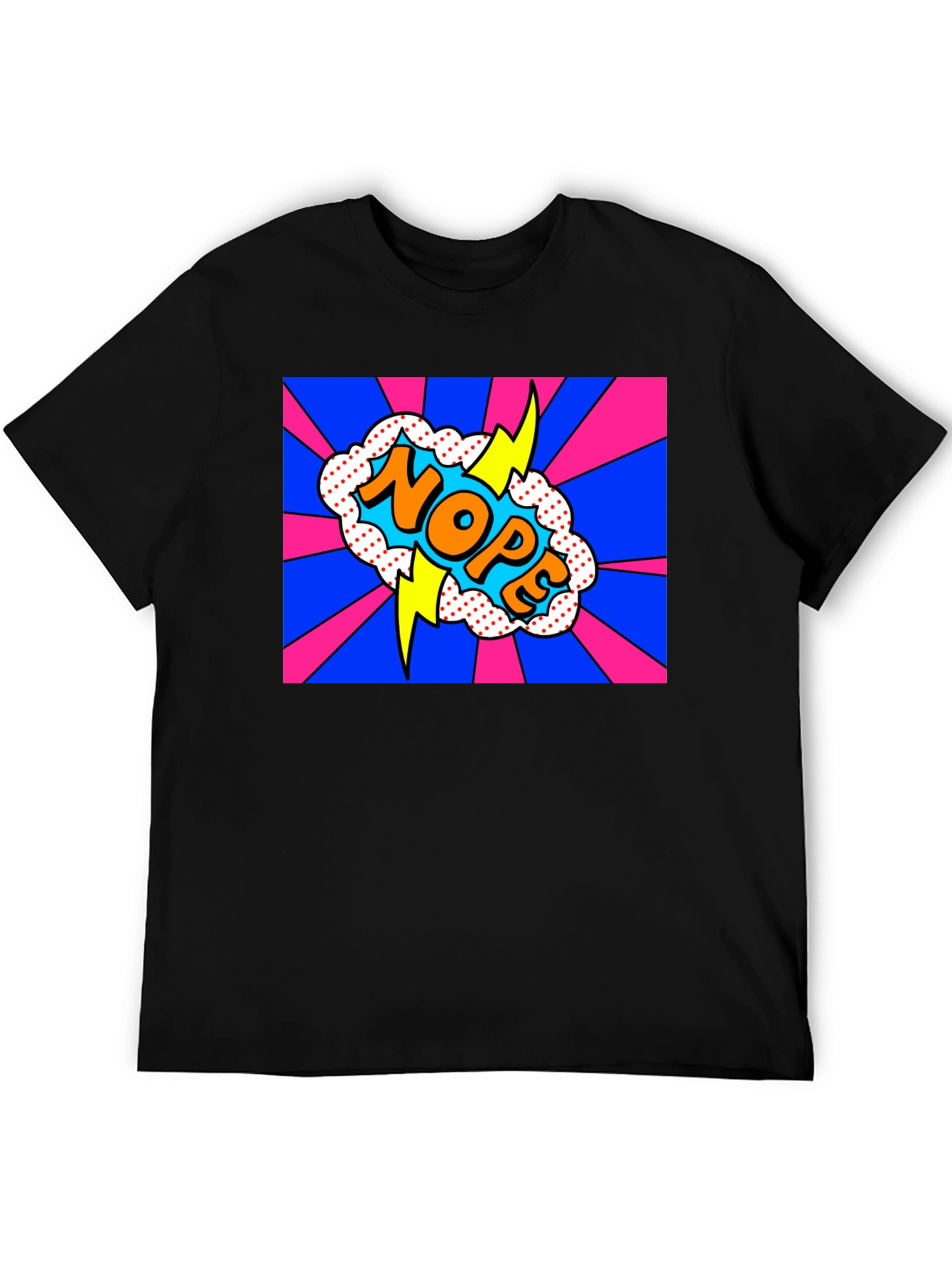 NOPE Pop Art Graphic Tee - Bold & Fun!