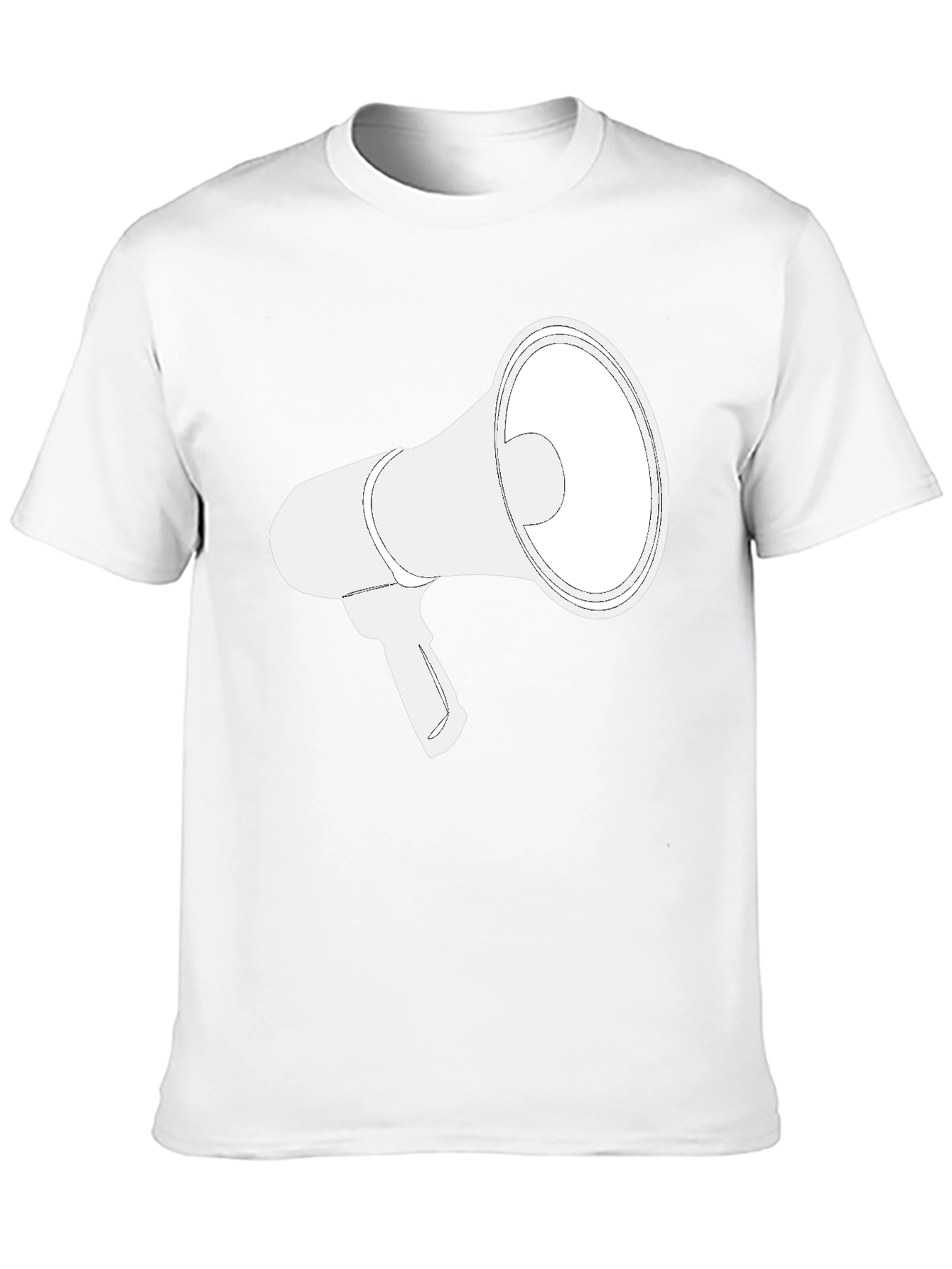 Megaphone Graphic Tee - Speak Up!