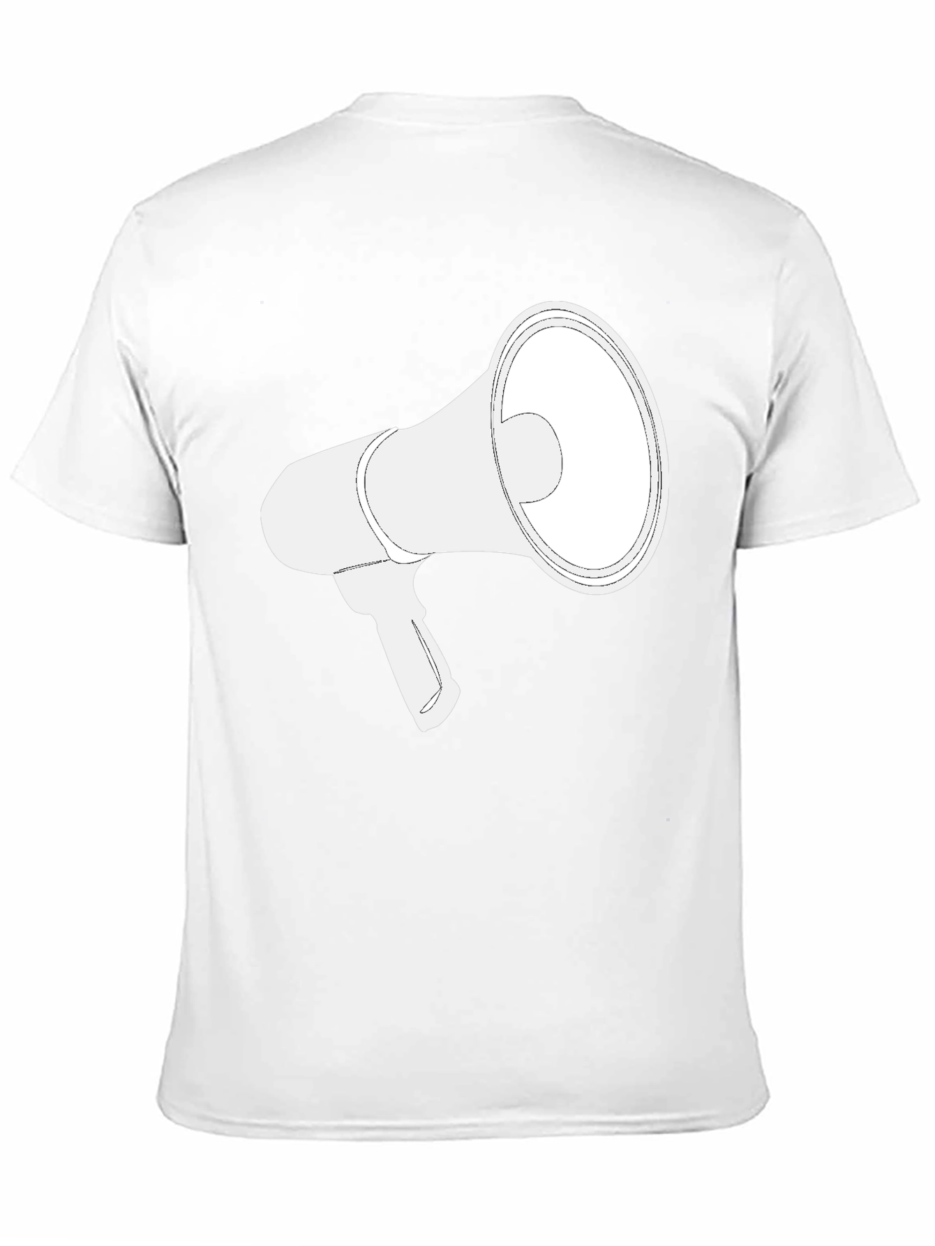 Megaphone Graphic Tee - Speak Up!