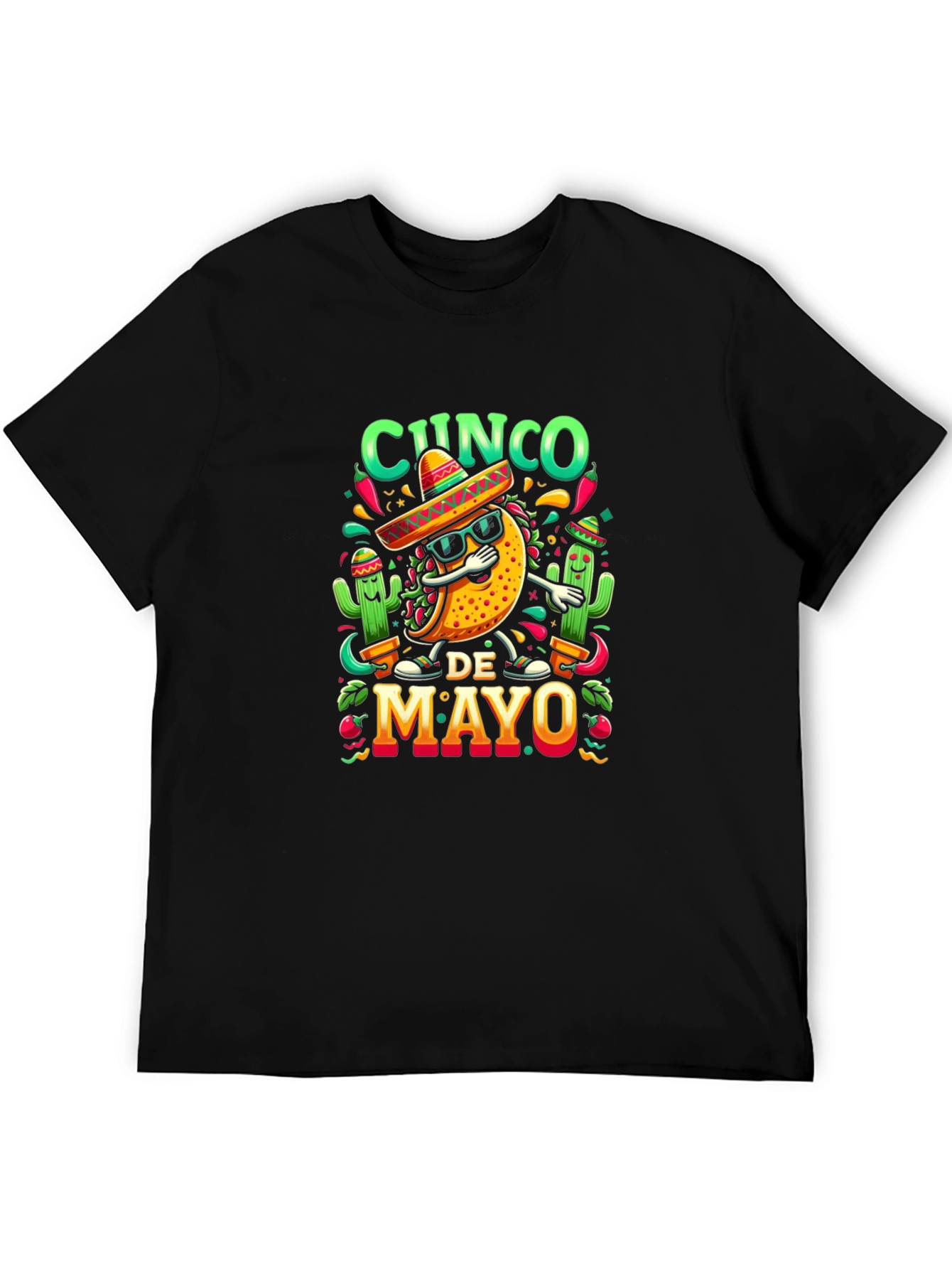 Cinco de Mayo T-Shirt - Black