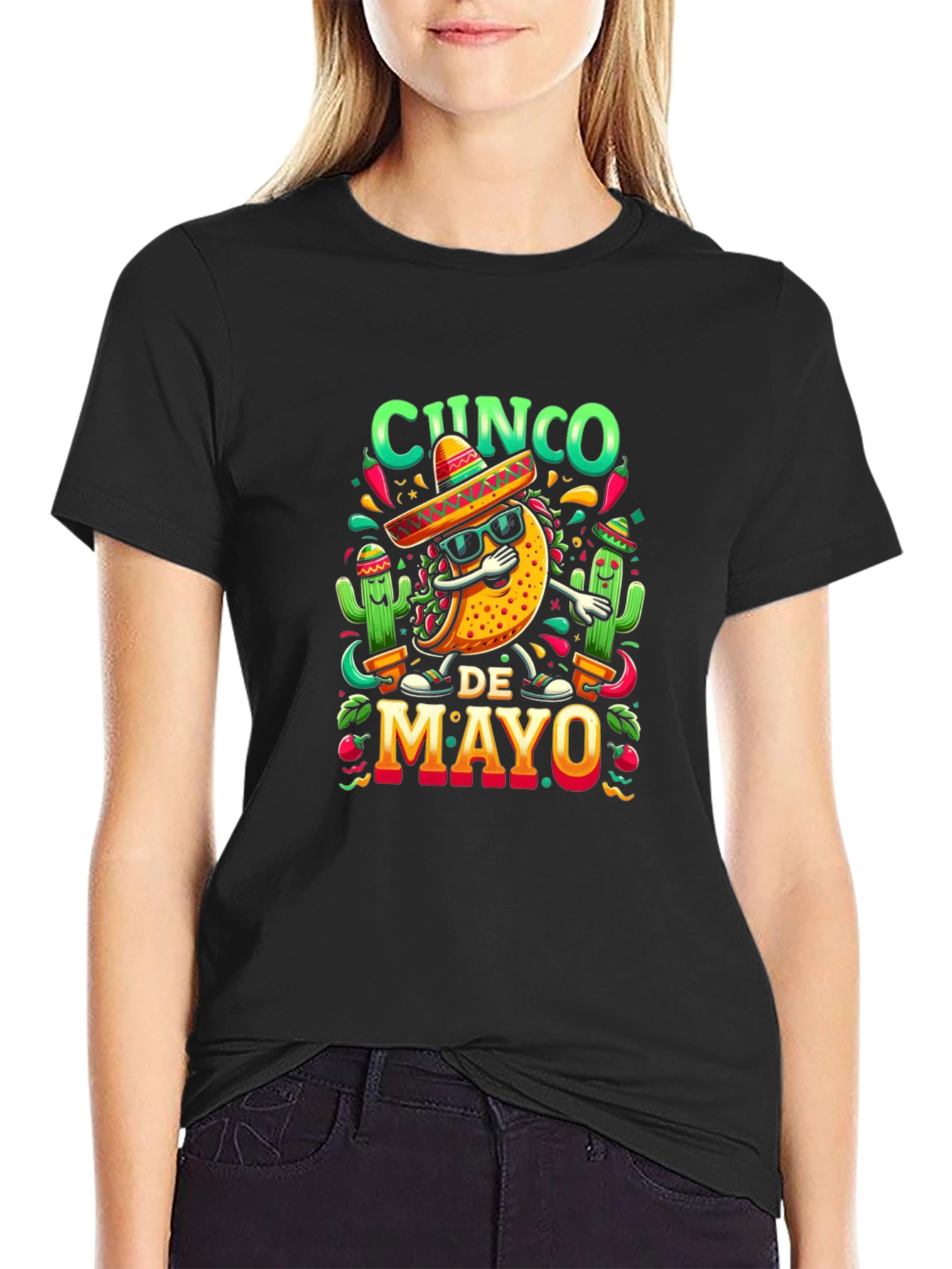 Cinco de Mayo T-Shirt - Black
