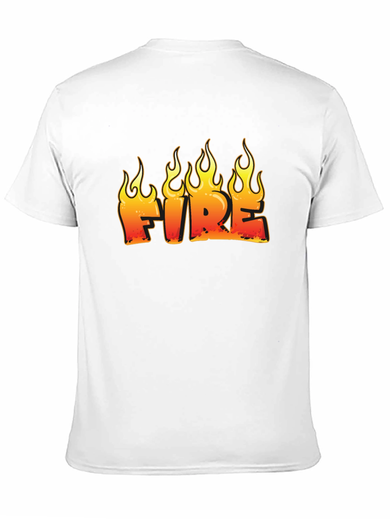 Fiery Graphic T-Shirt