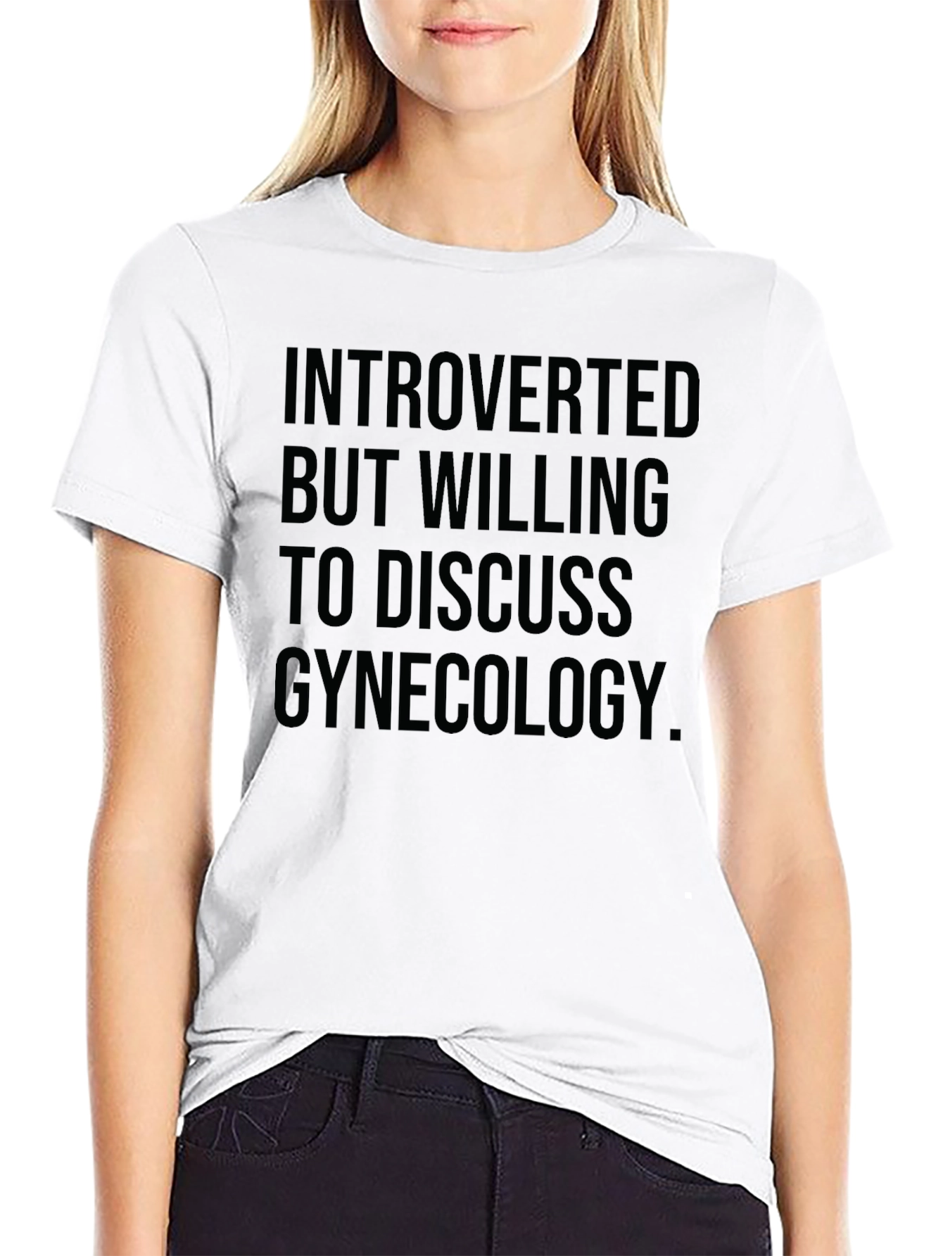 Introverted Gynecology T-Shirt - Funny Novelty Tee