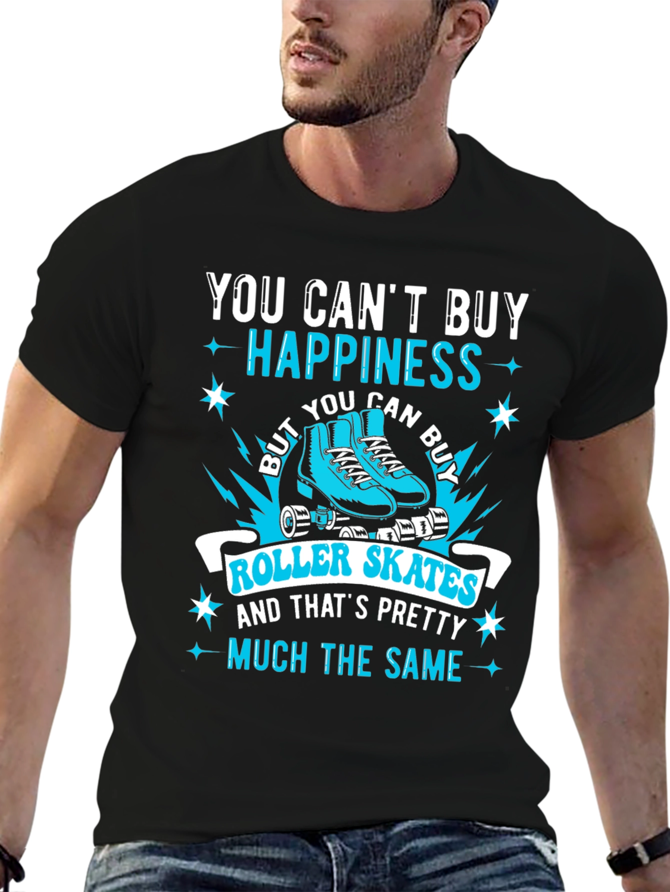 Roller Skates Happiness T-Shirt