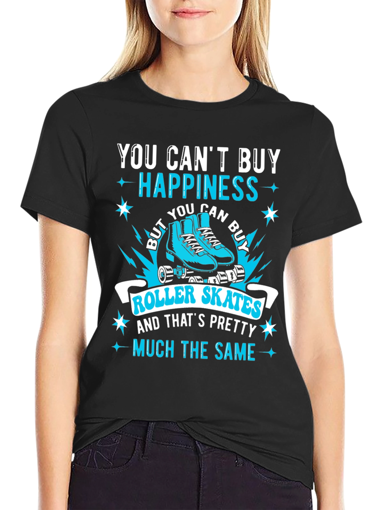 Roller Skates Happiness T-Shirt