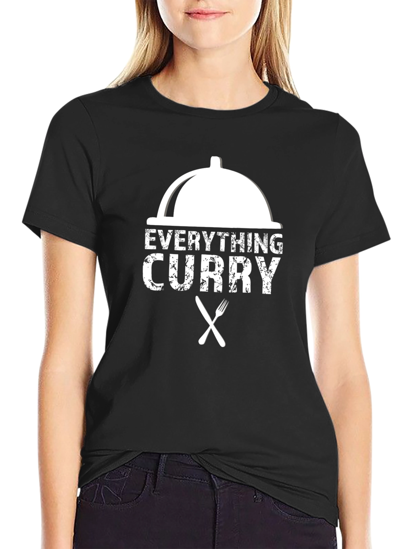 Everything Curry T-Shirt - Foodie Design