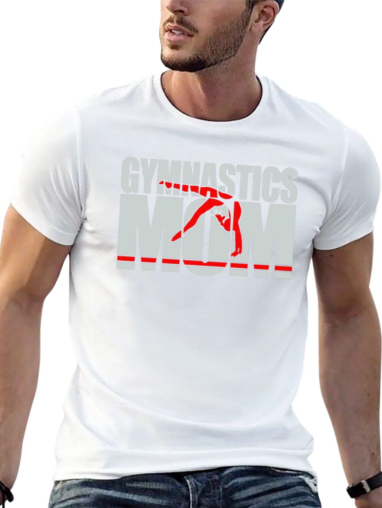 Gymnastics Mom Graphic T-Shirt