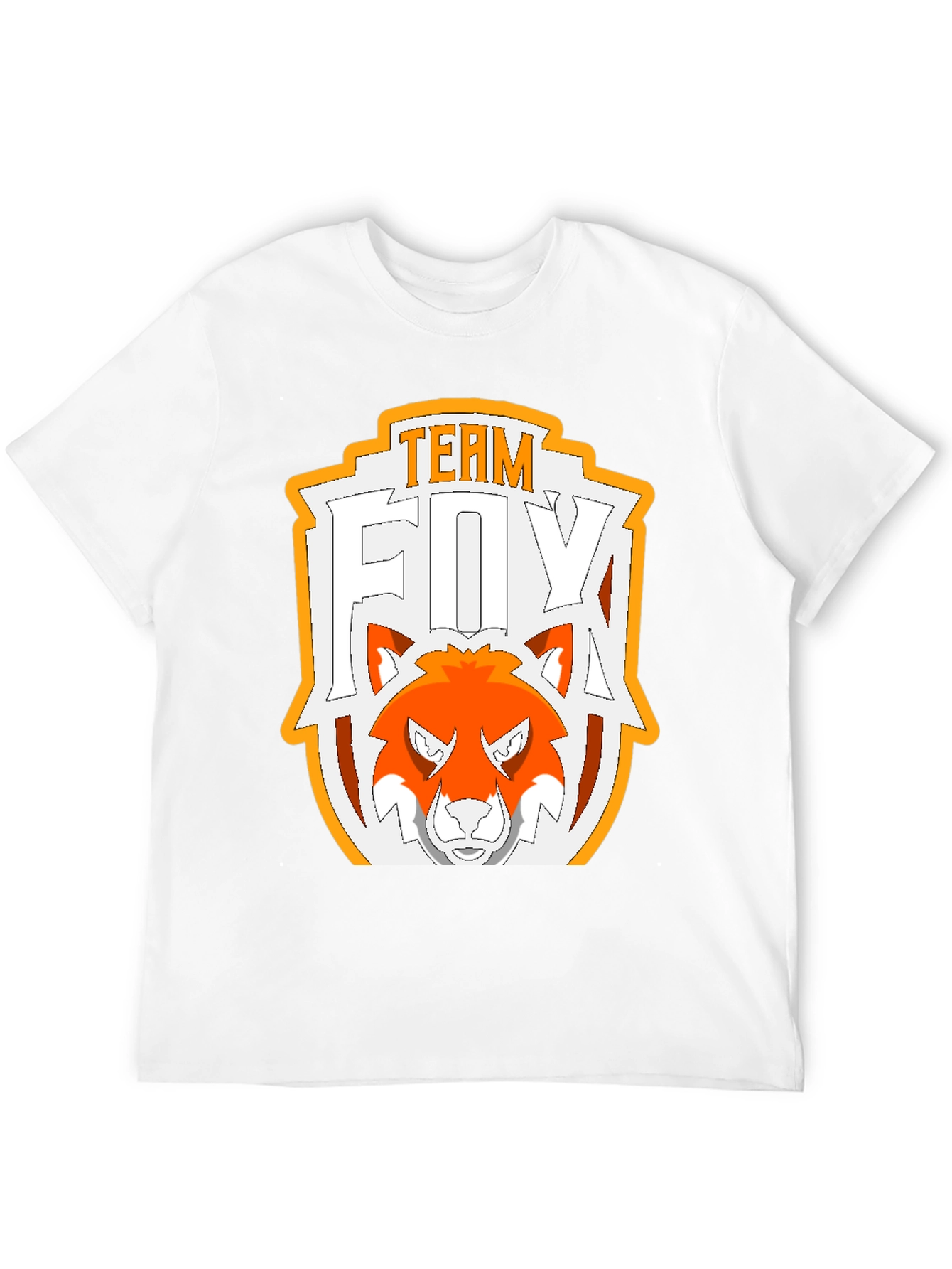 Team Fox Graphic Tee - Black Cotton T-Shirt
